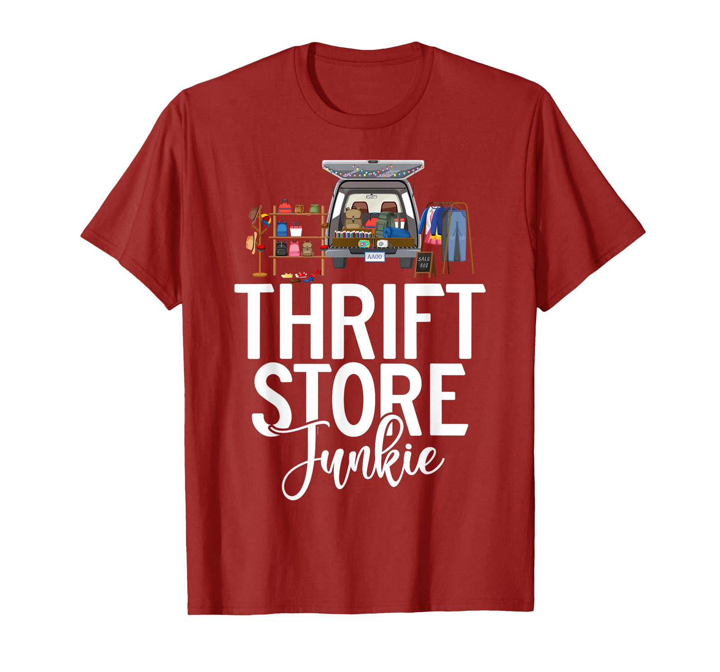 Thrift Store Junkie Thrifting T-Shirt