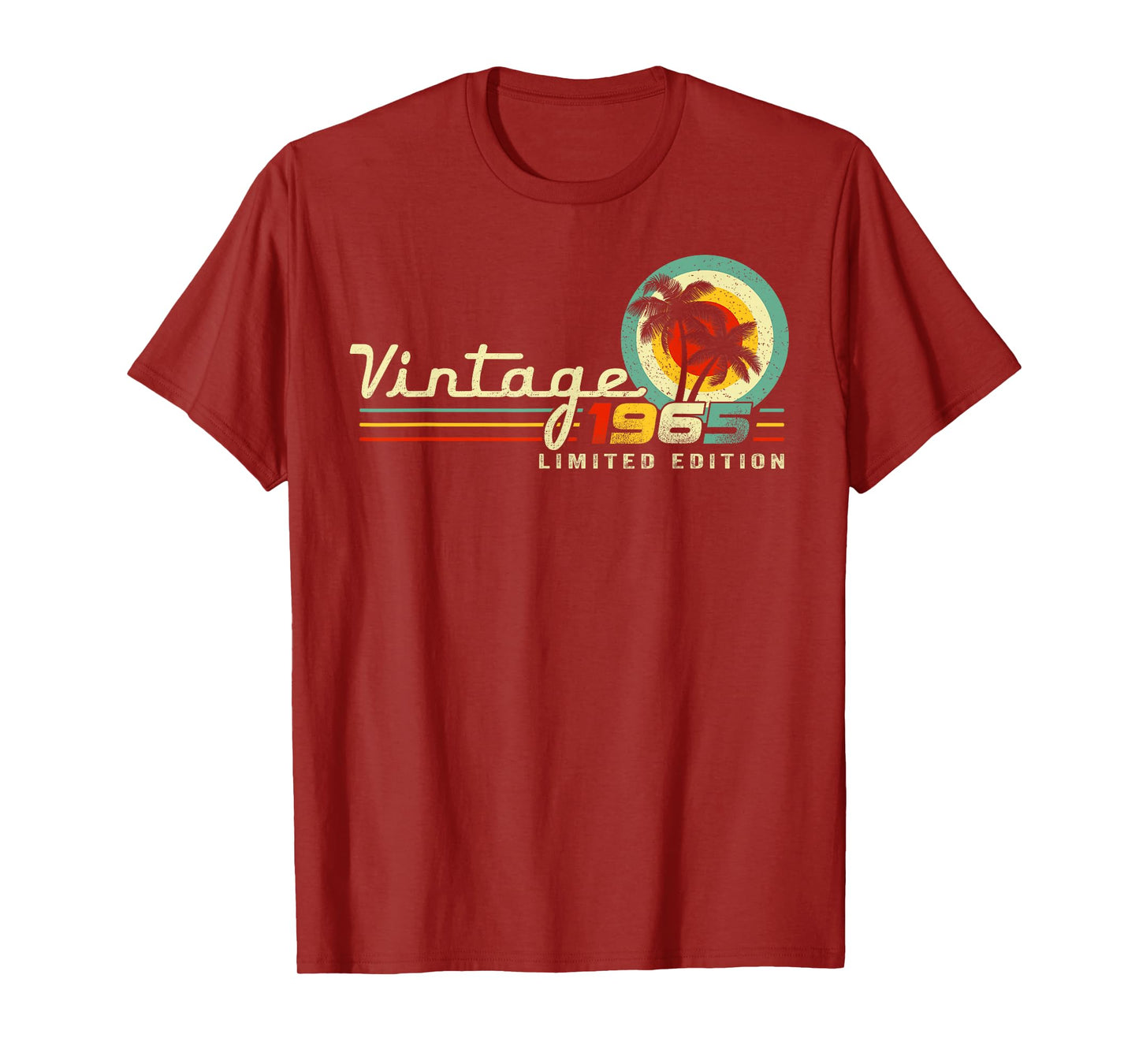 1965 Limited Edition Vintage 60th Birthday T-Shirt