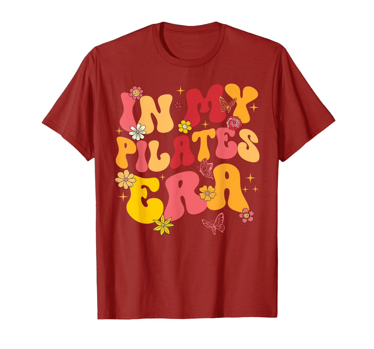 In My Pilates Era Pilates Instructor Women With Sayings T-Shirt