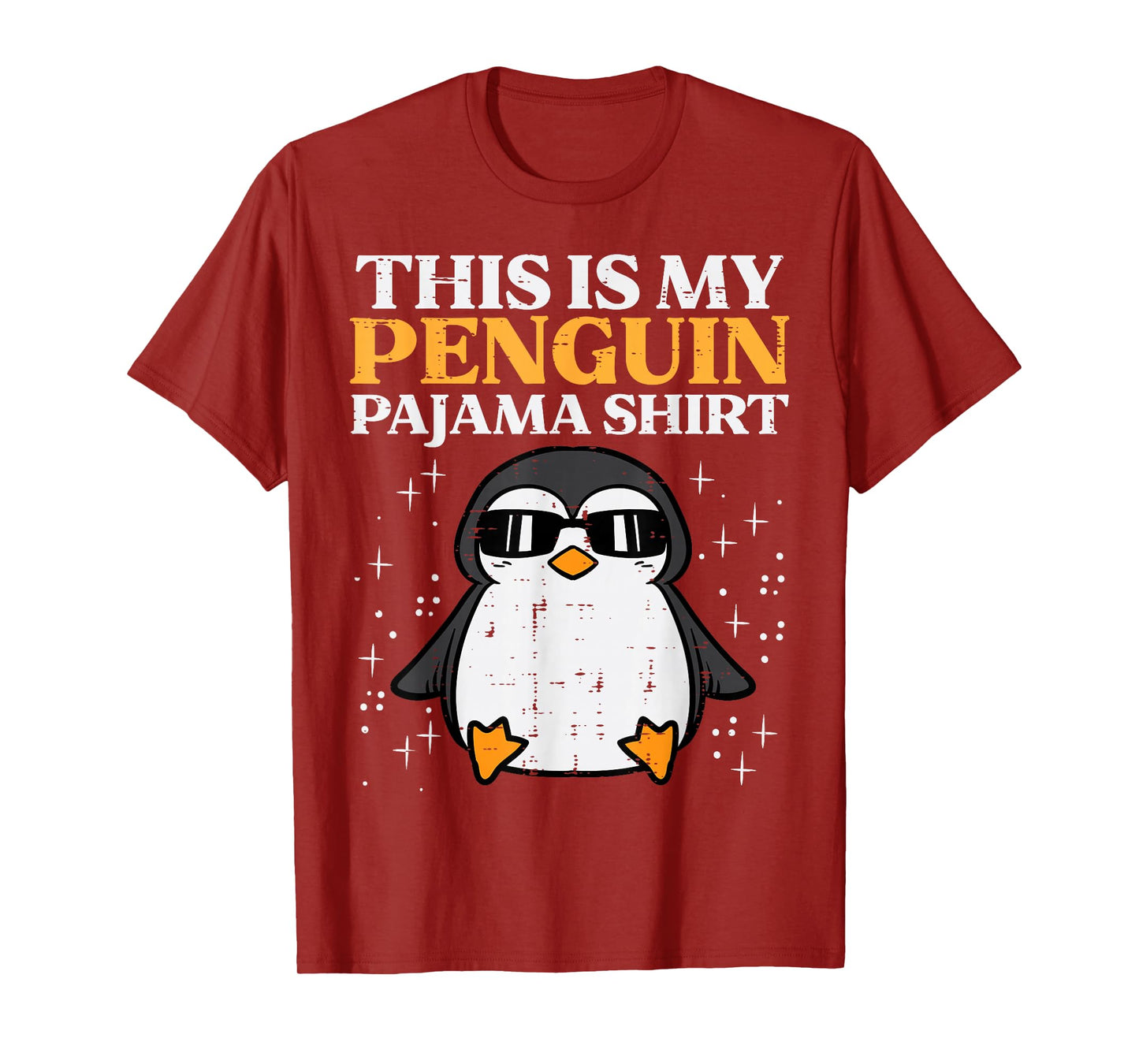 This Is My Penguin Pajama Shirt Girls Boys Kids Women Men T-Shirt