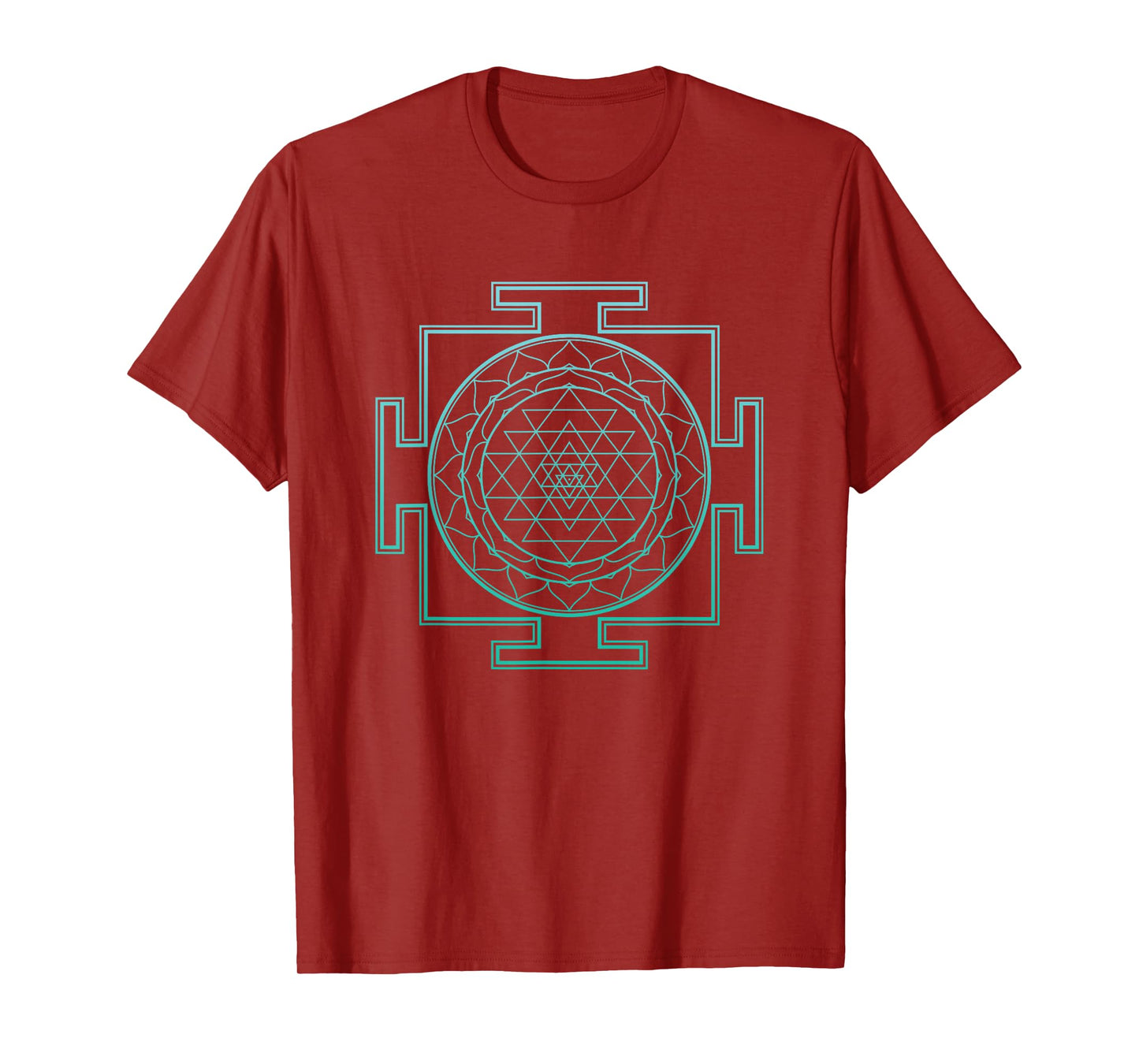 Shri Yantra Sacred Geometry T-Shirt