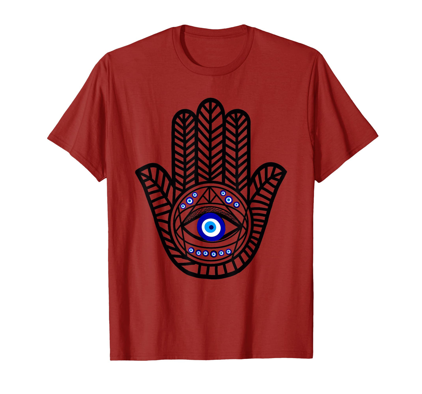 Nazar turkish eye evil eye protection hand of hamsa T-Shirt