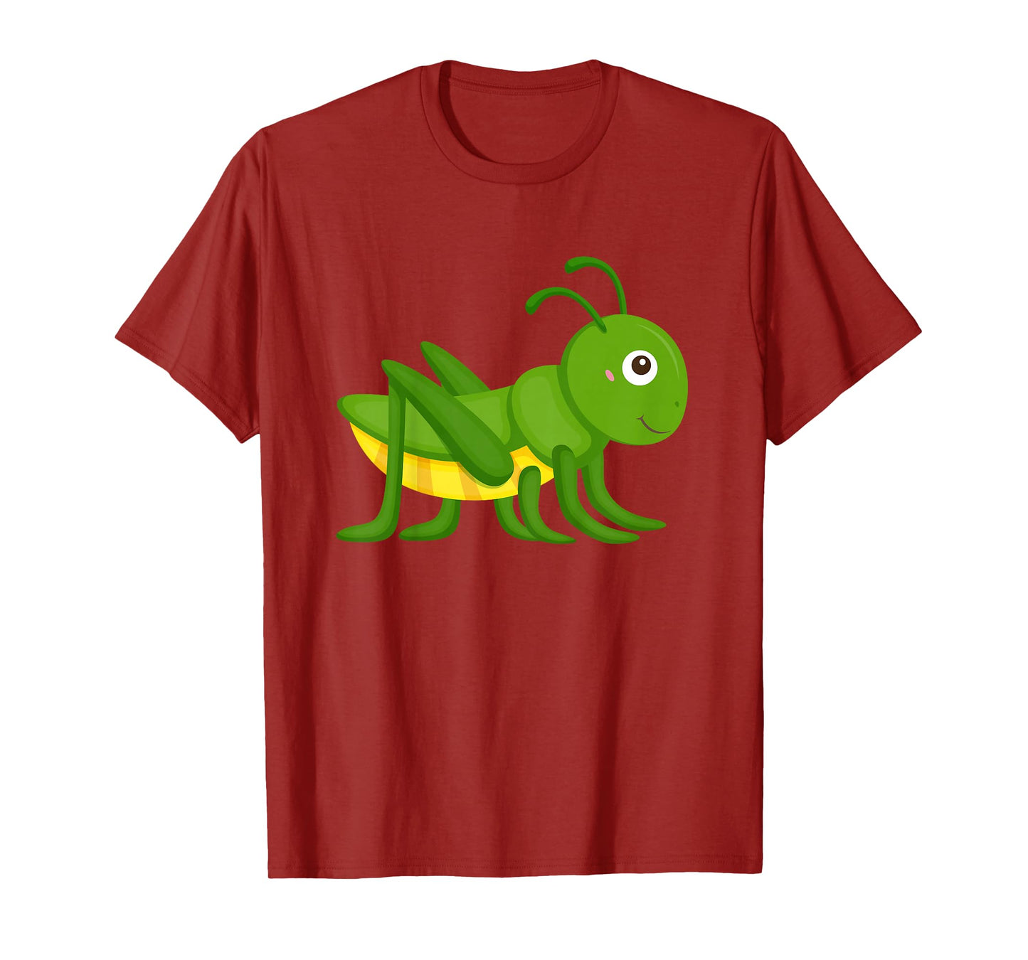 Happy Grasshopper Drawing Boys Girls Toddlers T-Shirt