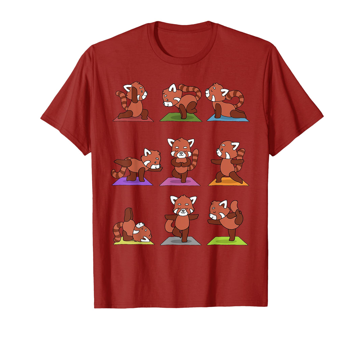 Red Panda Yoga T-Shirt