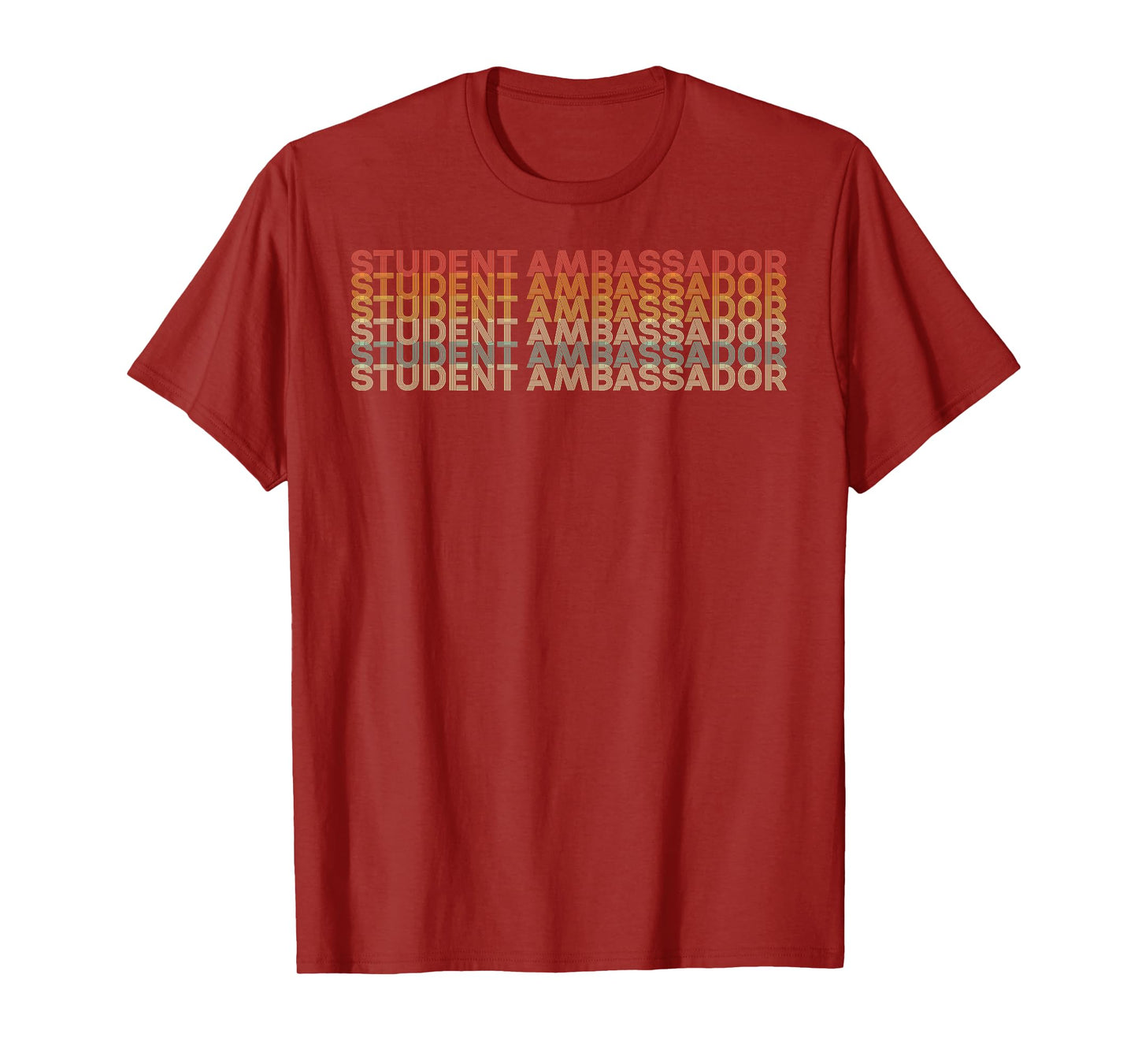 Retro 70s Student Ambassador Job Title T-Shirt