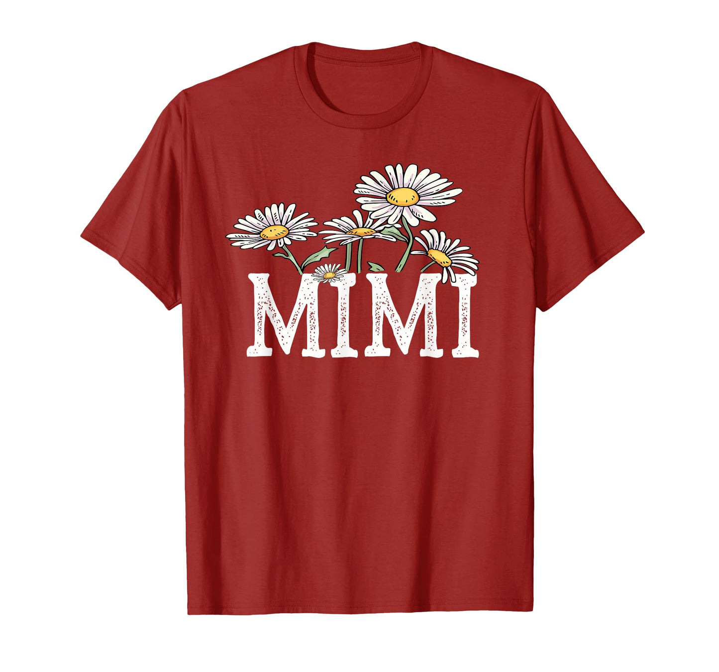 Mimi Floral Chamomile Design Mother's Day Gifts Mimi T-Shirt
