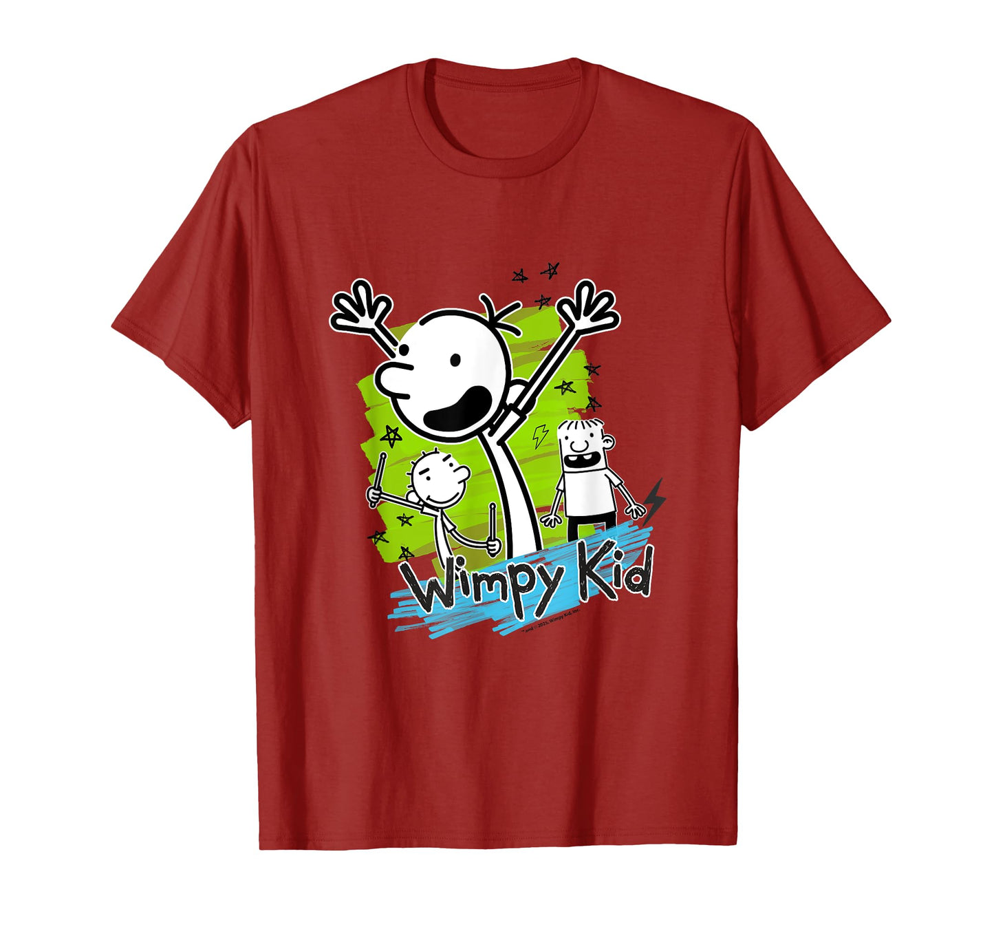Diary of a Wimpy Kid Greg Stars Doodle T-Shirt