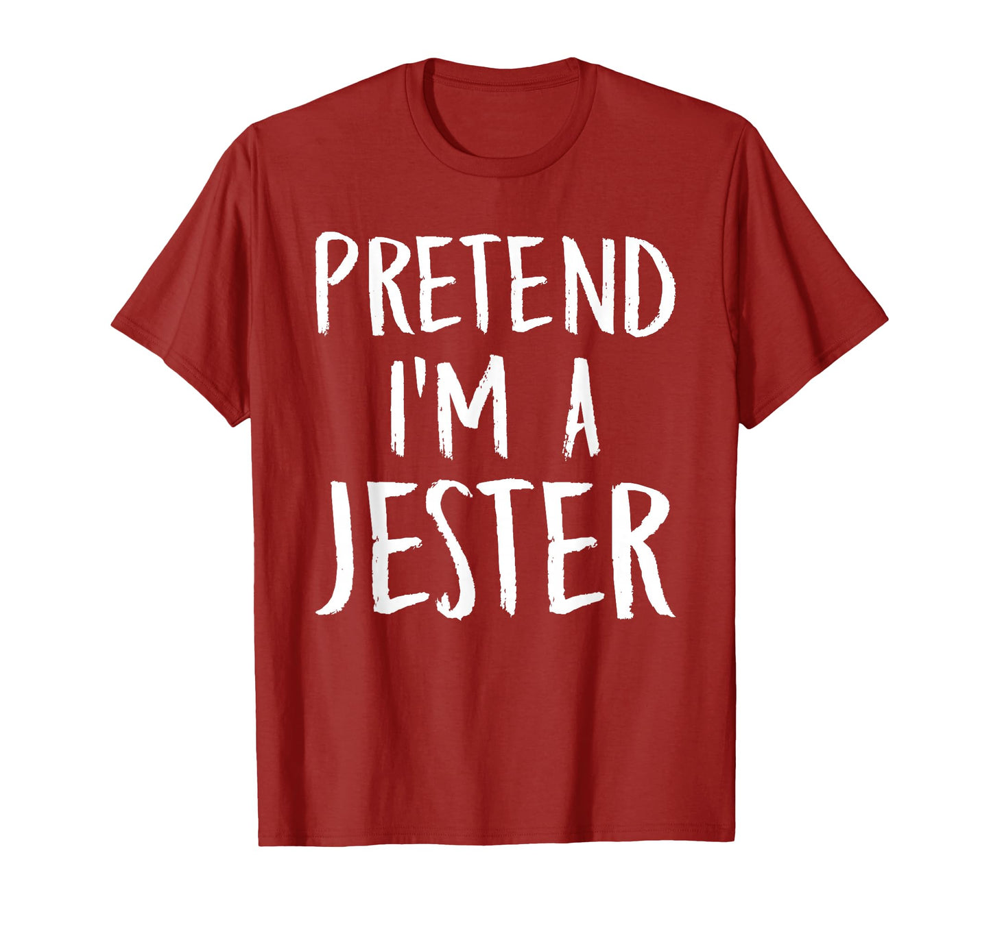 Pretend I'm A Jester Family Funny Halloween Party Costume T-Shirt