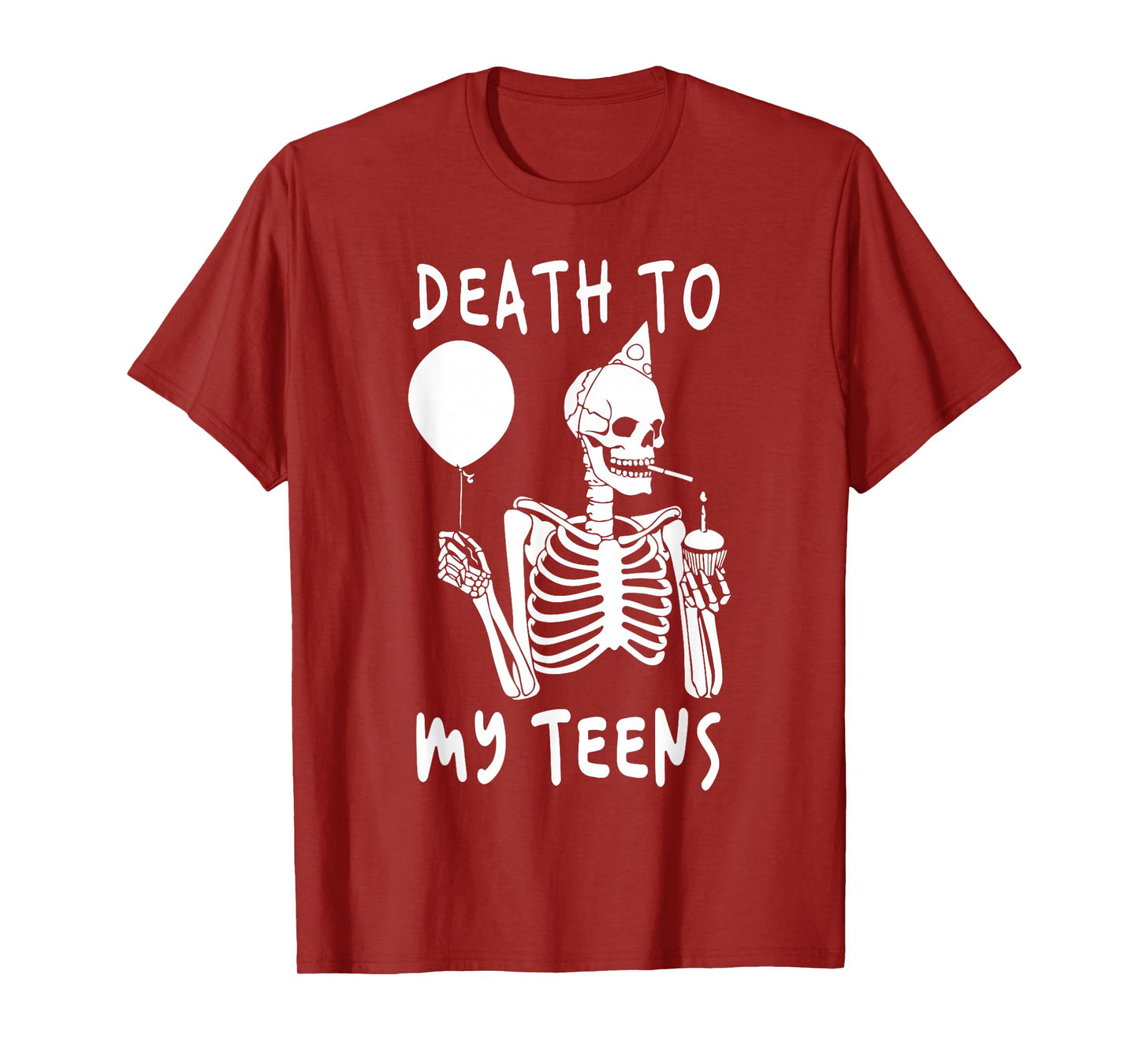 Funny Death To My Teens R.I.P Turning Twenties 20th Birthday T-Shirt