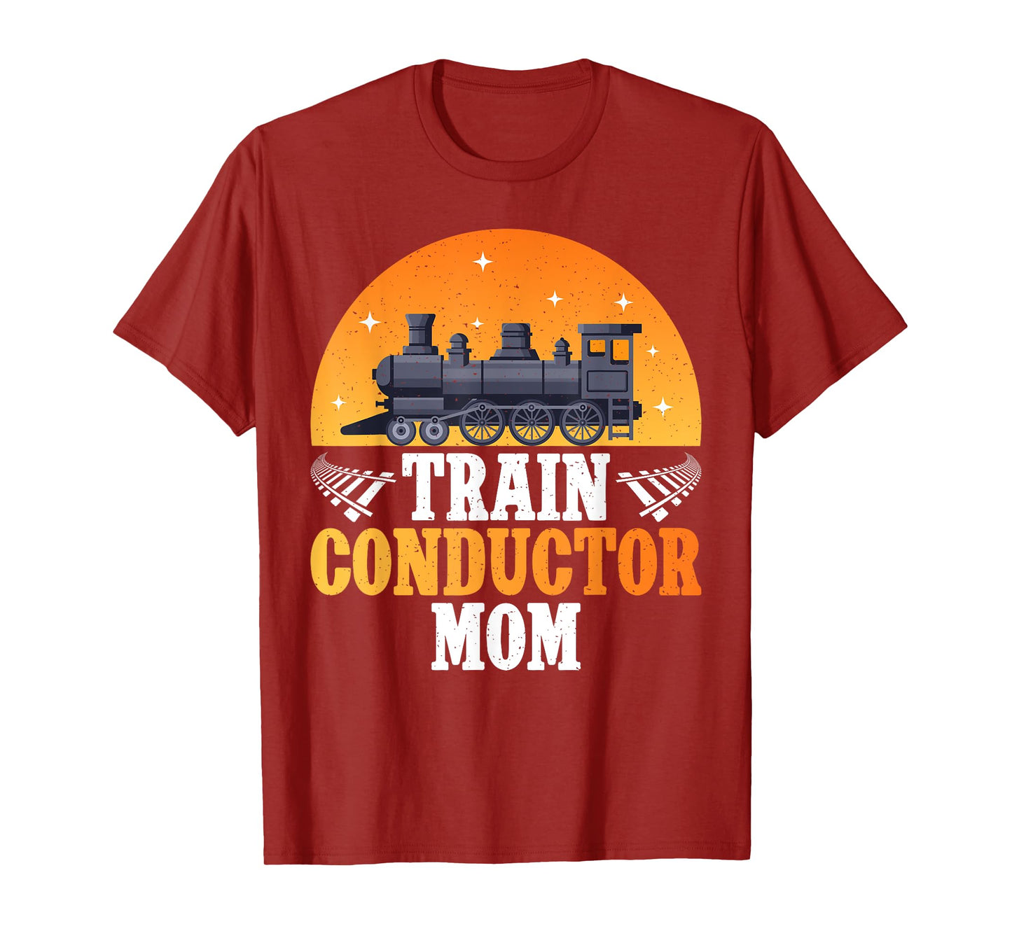 Train Conductor Mom Train Conductor T-Shirt