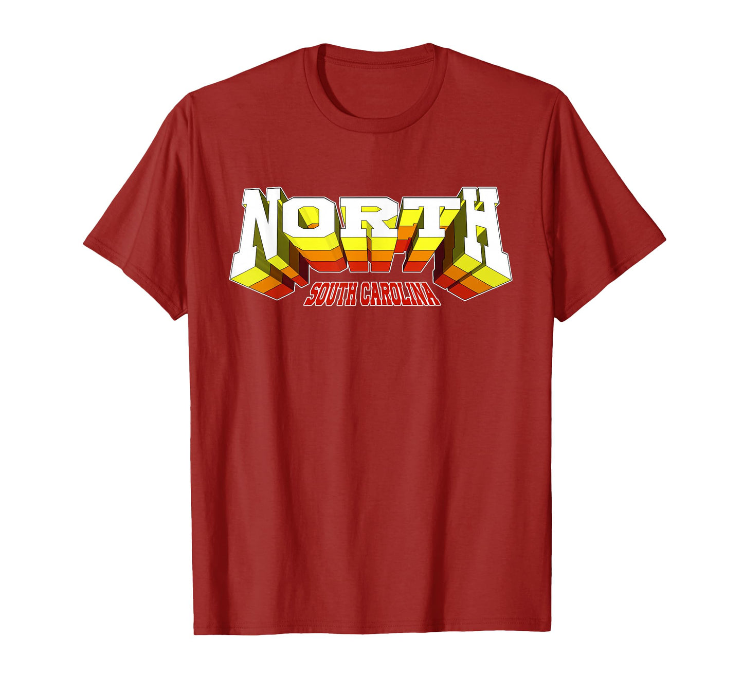 Retro North City SC South Carolina T-Shirt