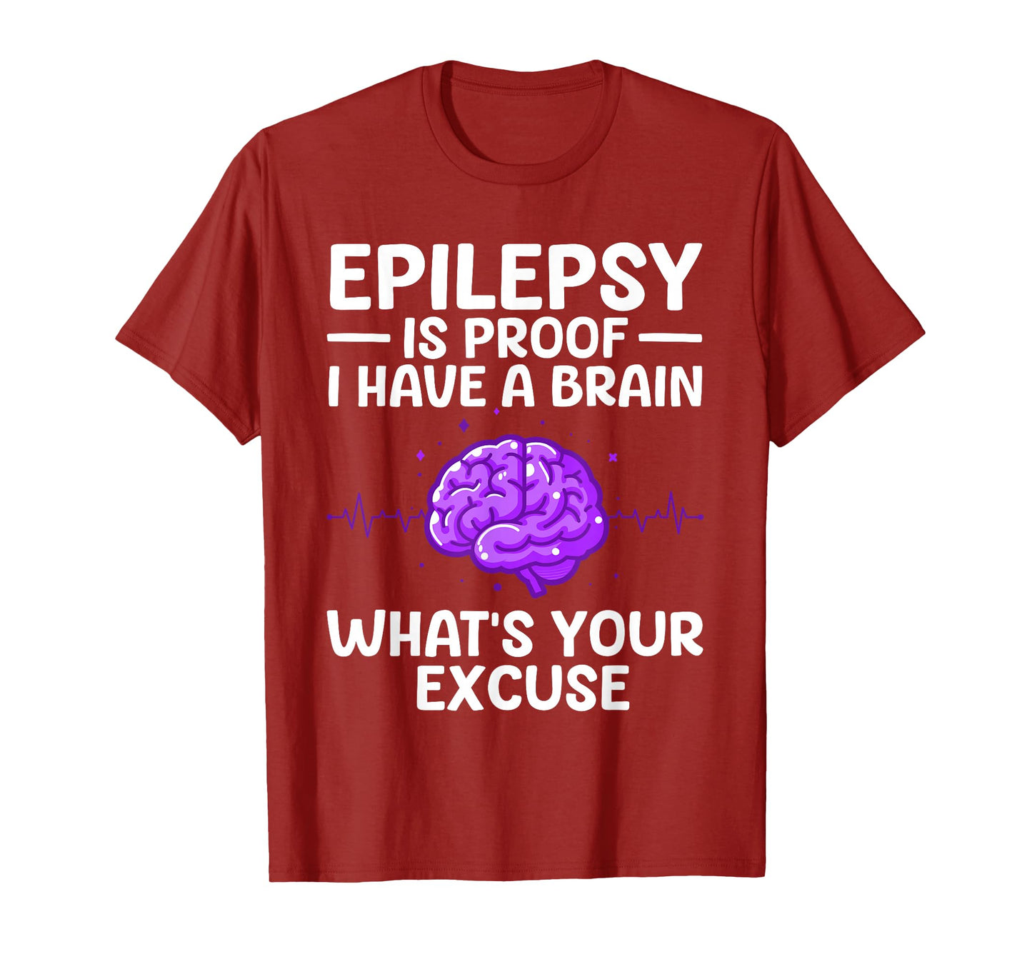 Epilepsy For Men Women Kids Epileptic Epilepsy Awareness T-Shirt