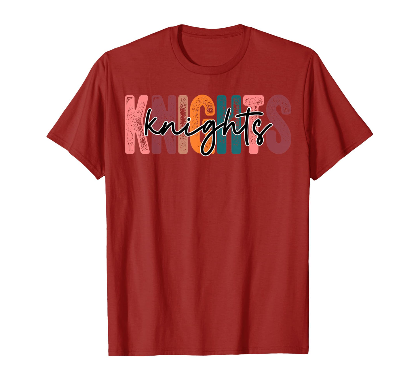 Knights School Sports Fan Team Spirit T-Shirt
