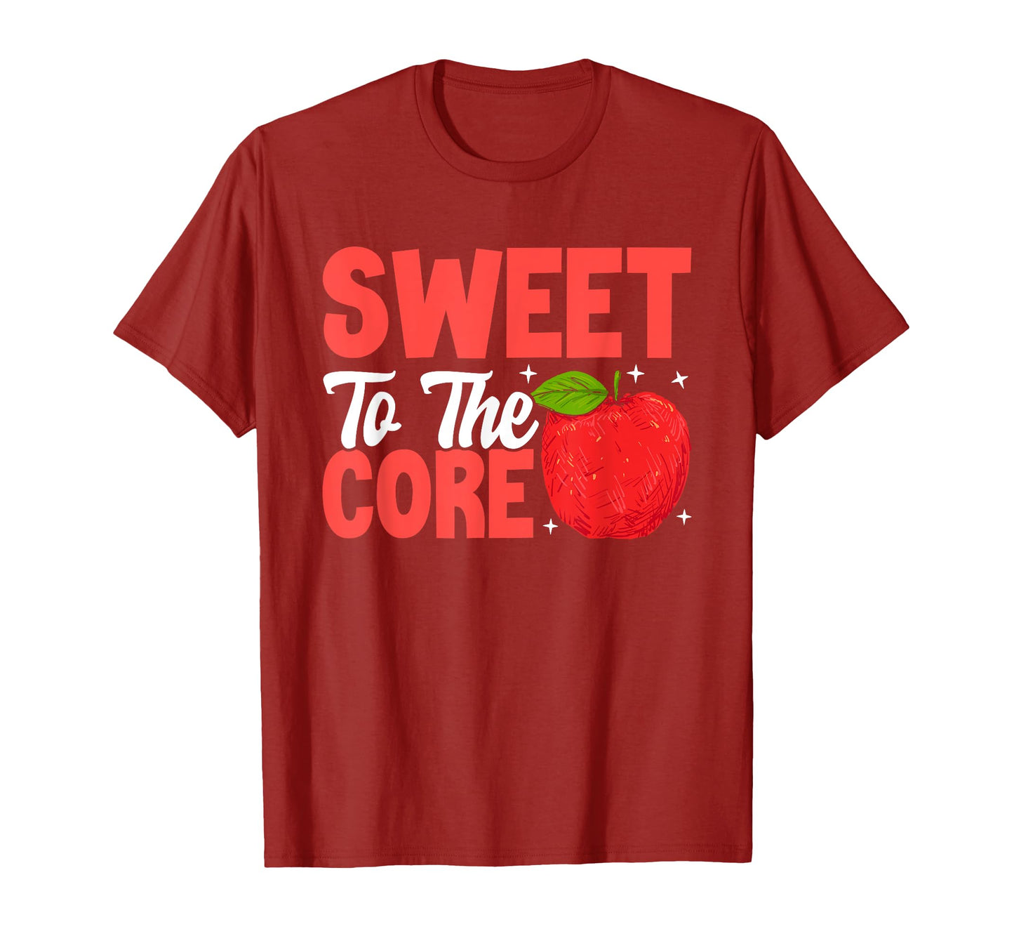 Sweet to the Core Apple T-Shirt
