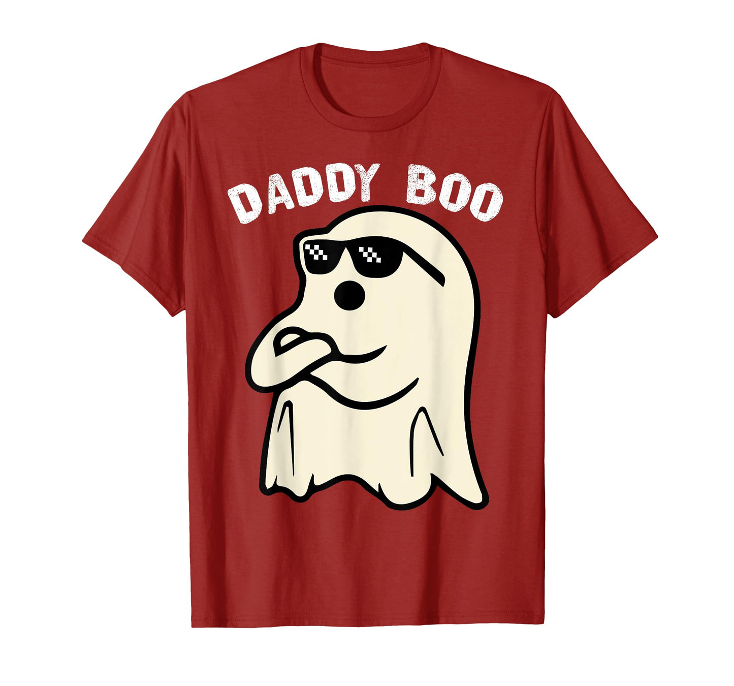 Daddy Boo Halloween Family Matching Costume Ghost Dad 2024 T-Shirt