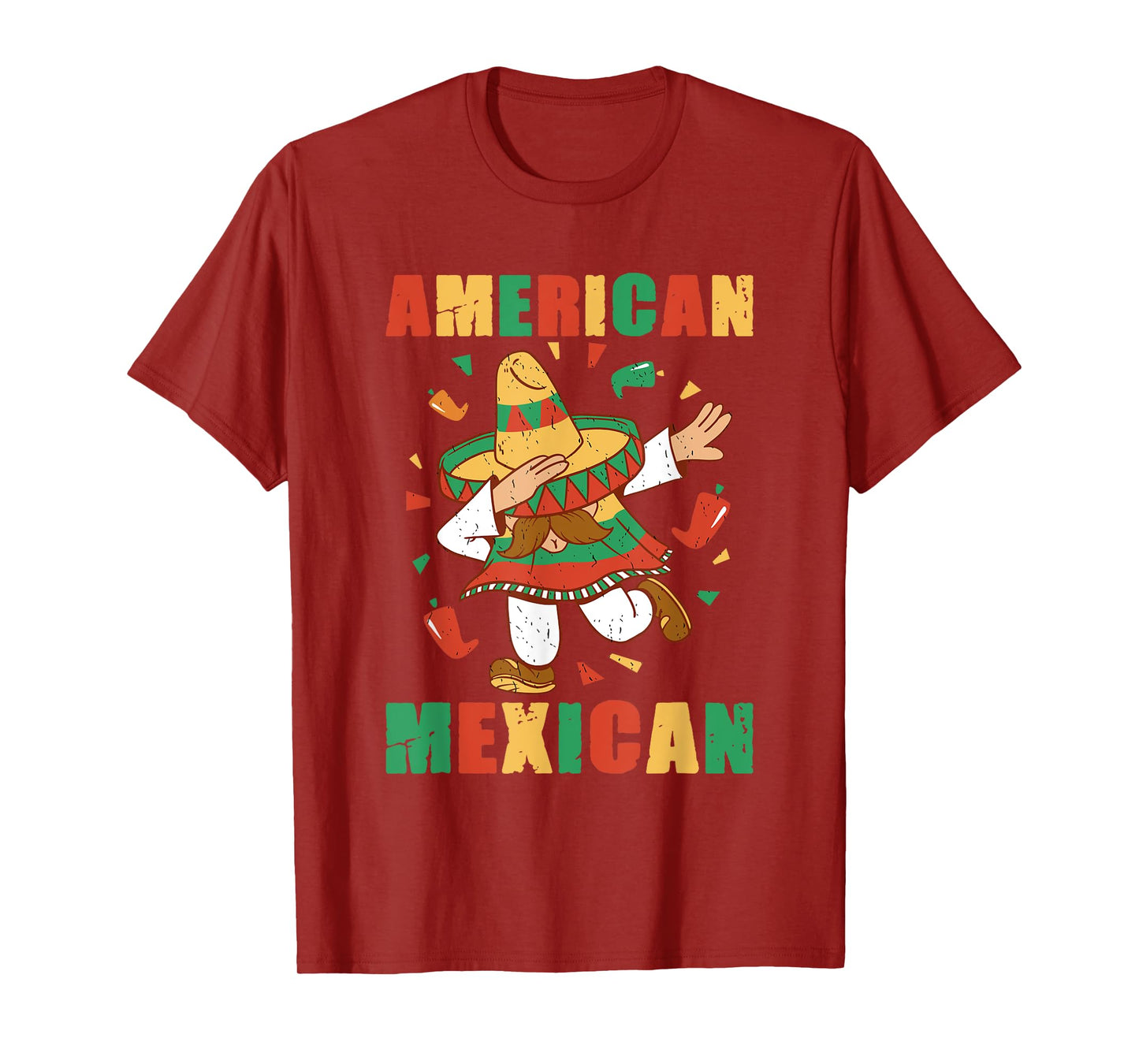 American Mexican Us America Mexico Usa Mexican American T-Shirt