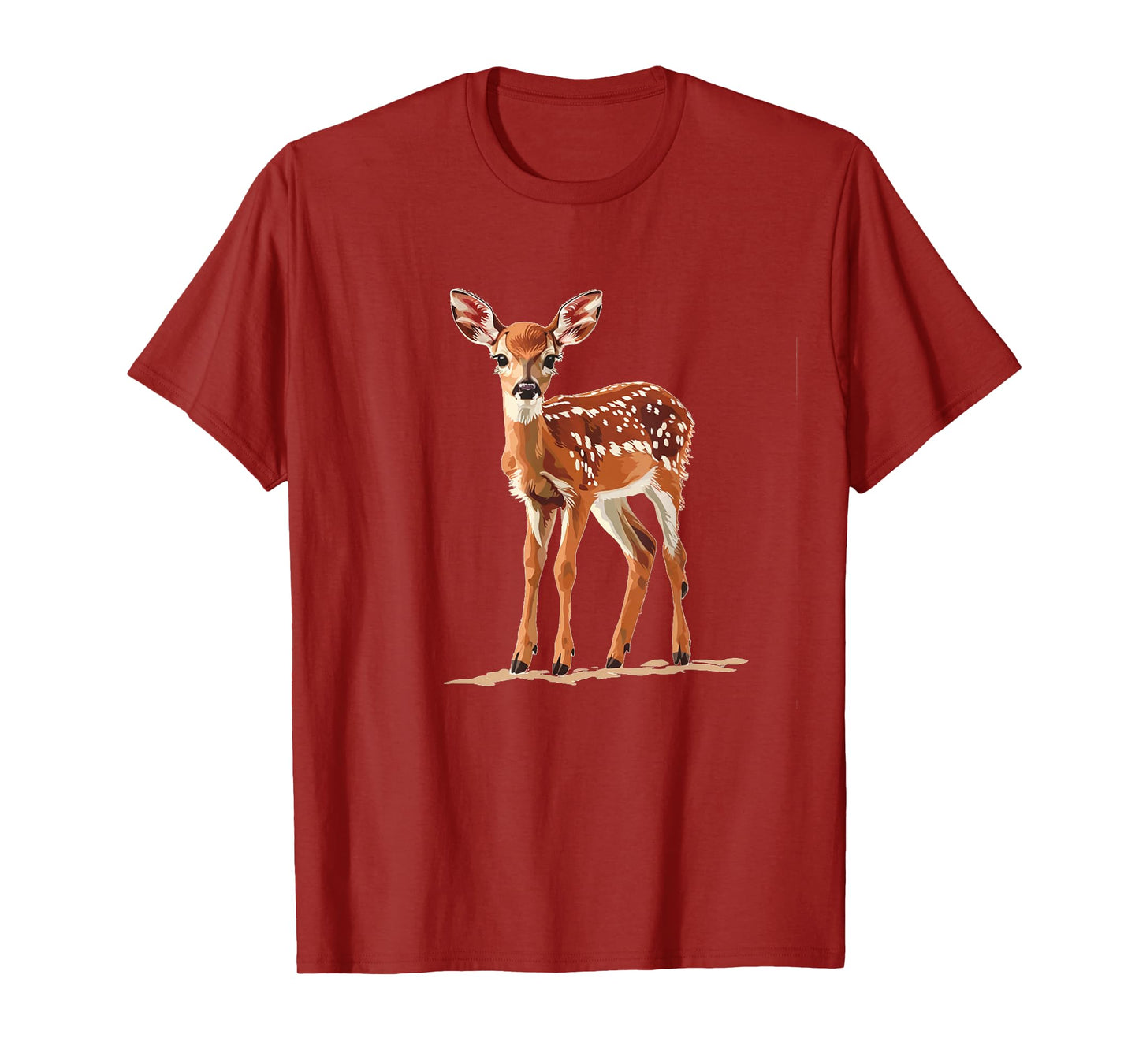 Happy deer fawn animal T-Shirt