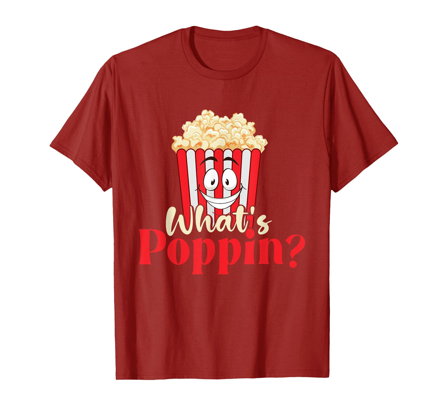 What's Poppin - Popcorn Lover Caramel Corn T-Shirt