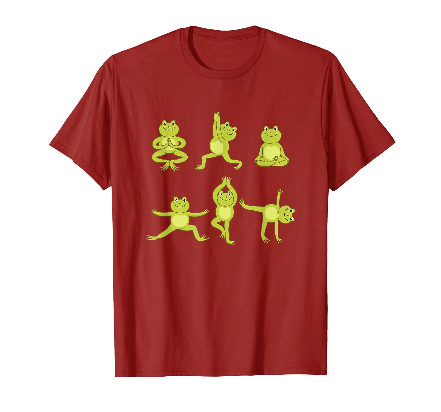 Yoga frog meditation frog makes yoga exercises T-Shirt