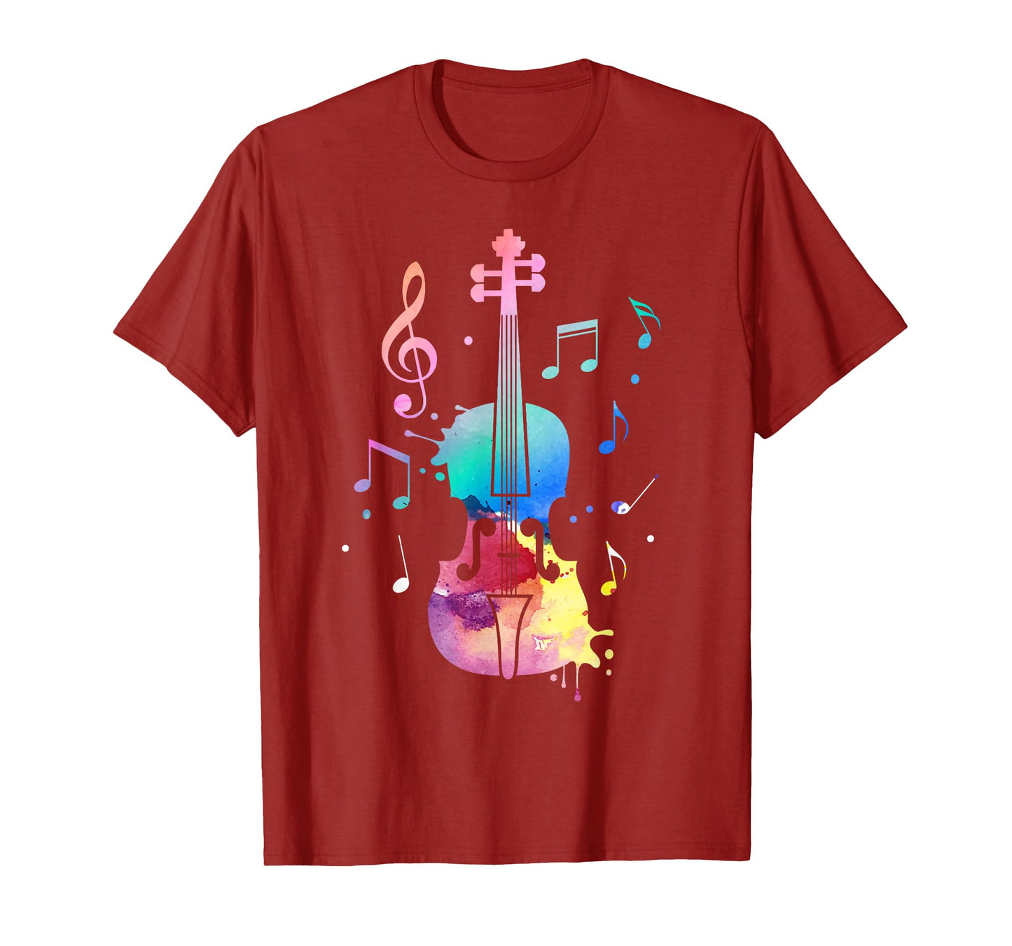 Funny Violin Lover Art For Men Women Violin Player Violinist T-Shirt