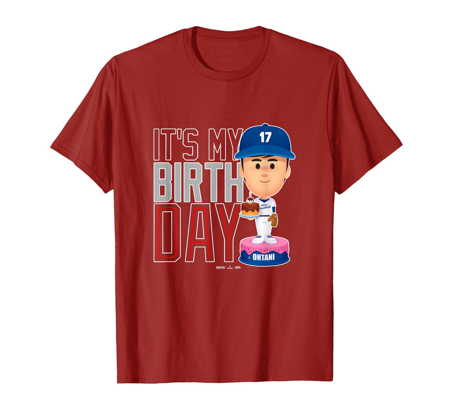 Shohei Ohtani Los Angeles Baseball Birthday MLBPA T-Shirt