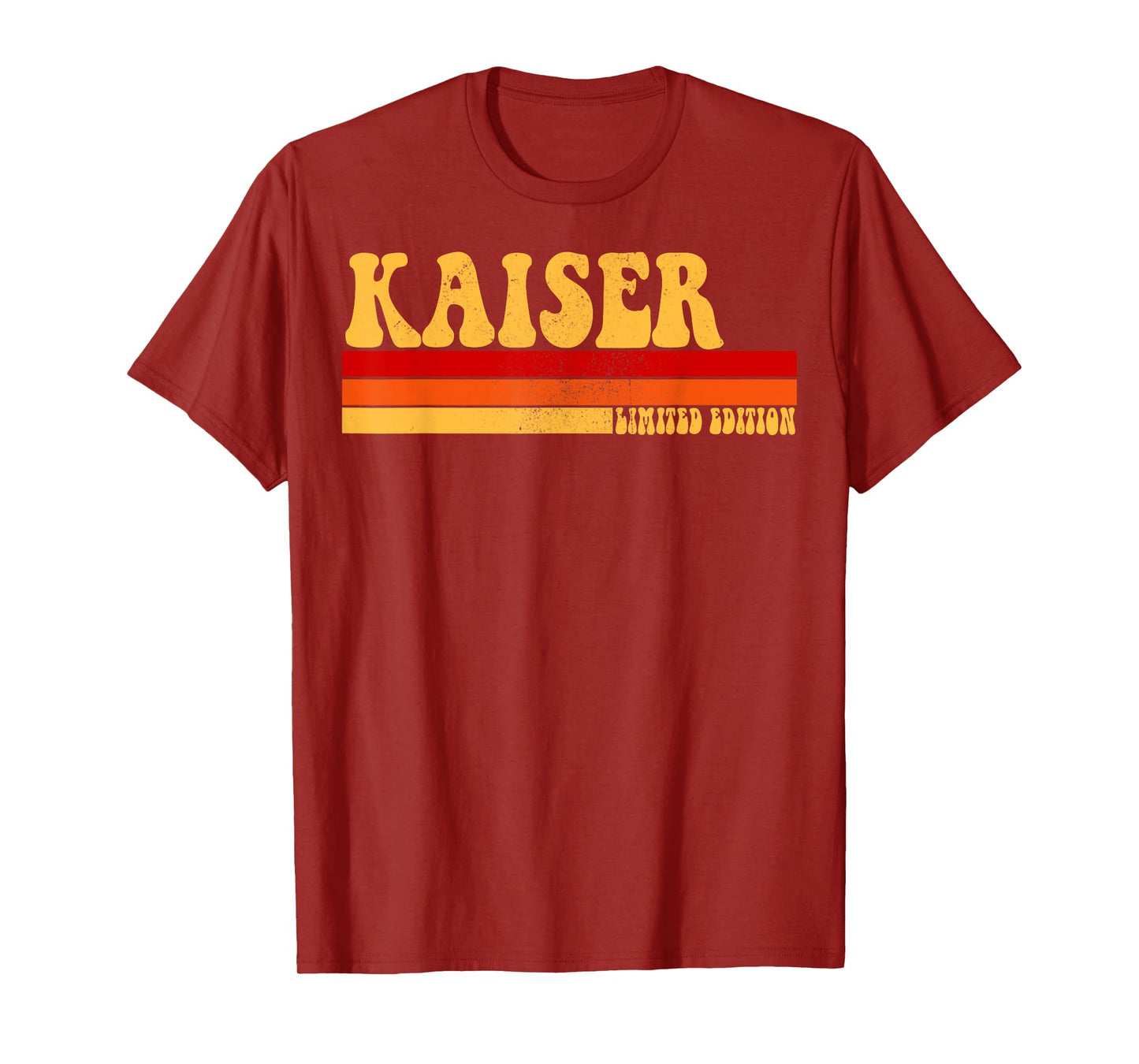 KAISER Name Personalized Idea Men Retro Vintage KAISER T-Shirt