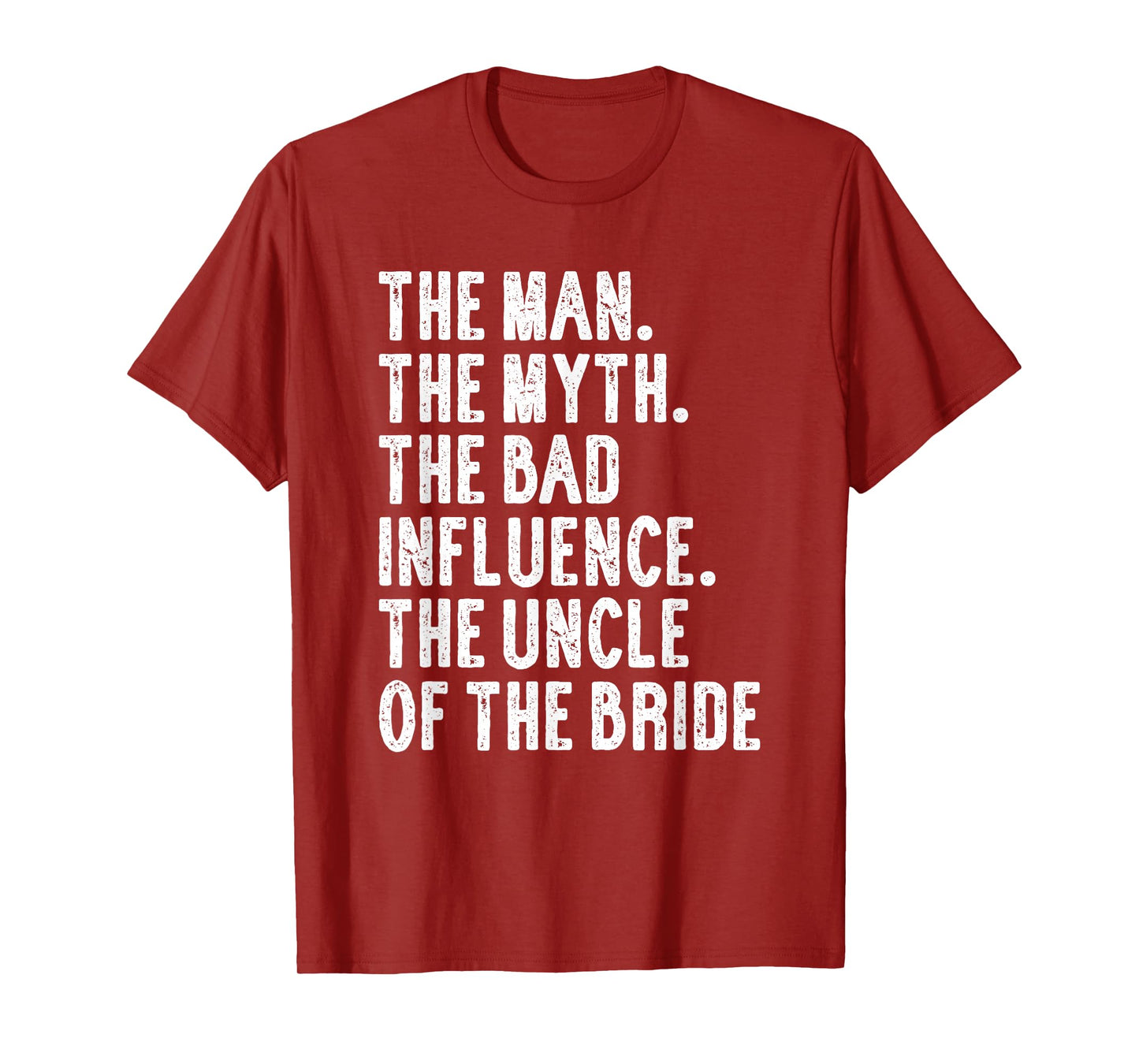 Uncle of the Bride Wedding T-Shirt