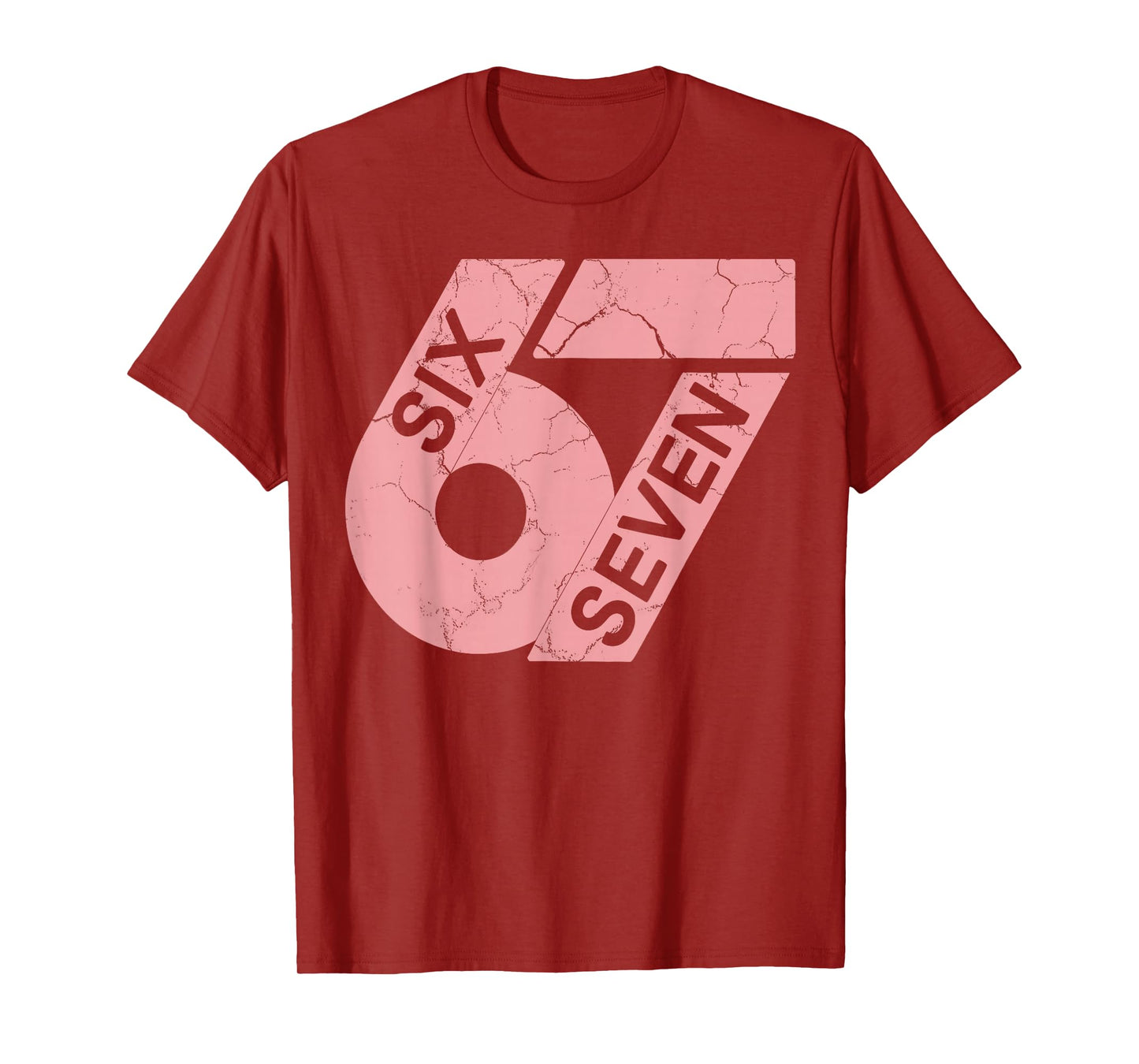 Pink and White Number 67 Jersey Player Uniform #67 Fan T-Shirt