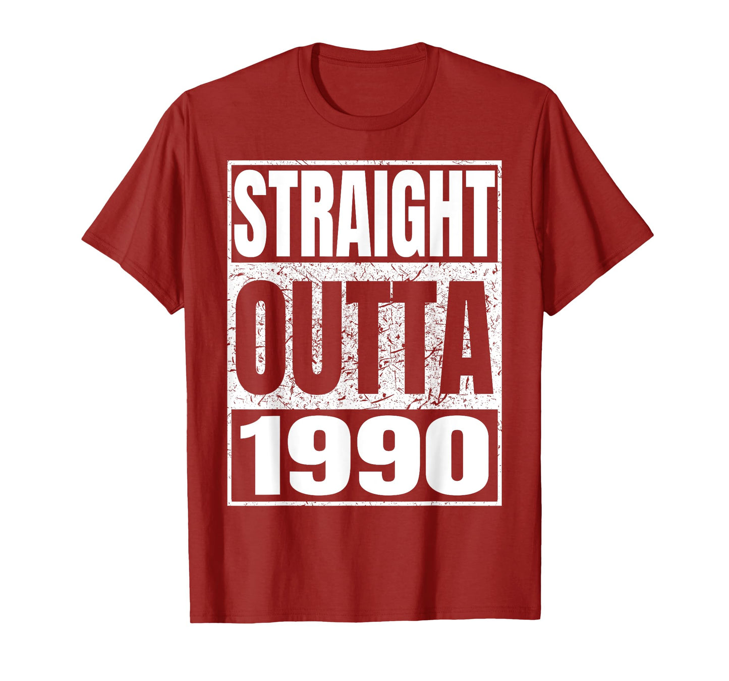 Straight Outta 1990 Classic Year Birth of Birthday Vintage T-Shirt