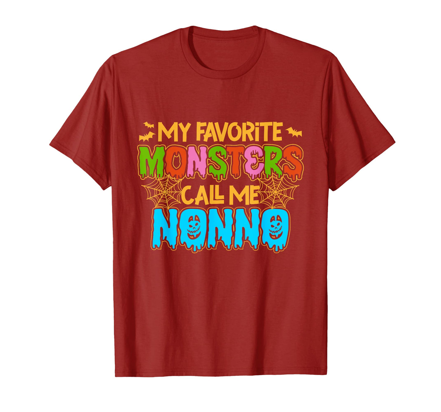 My Favorite Monsters Call Me Nonno Happy Halloween T-Shirt