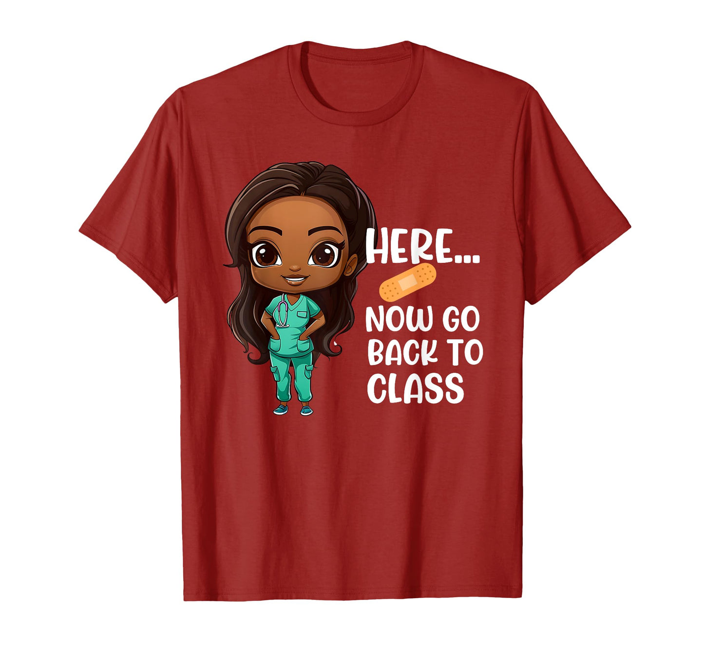 African American Black School Nurse Appreciation Nursing T-Shirt