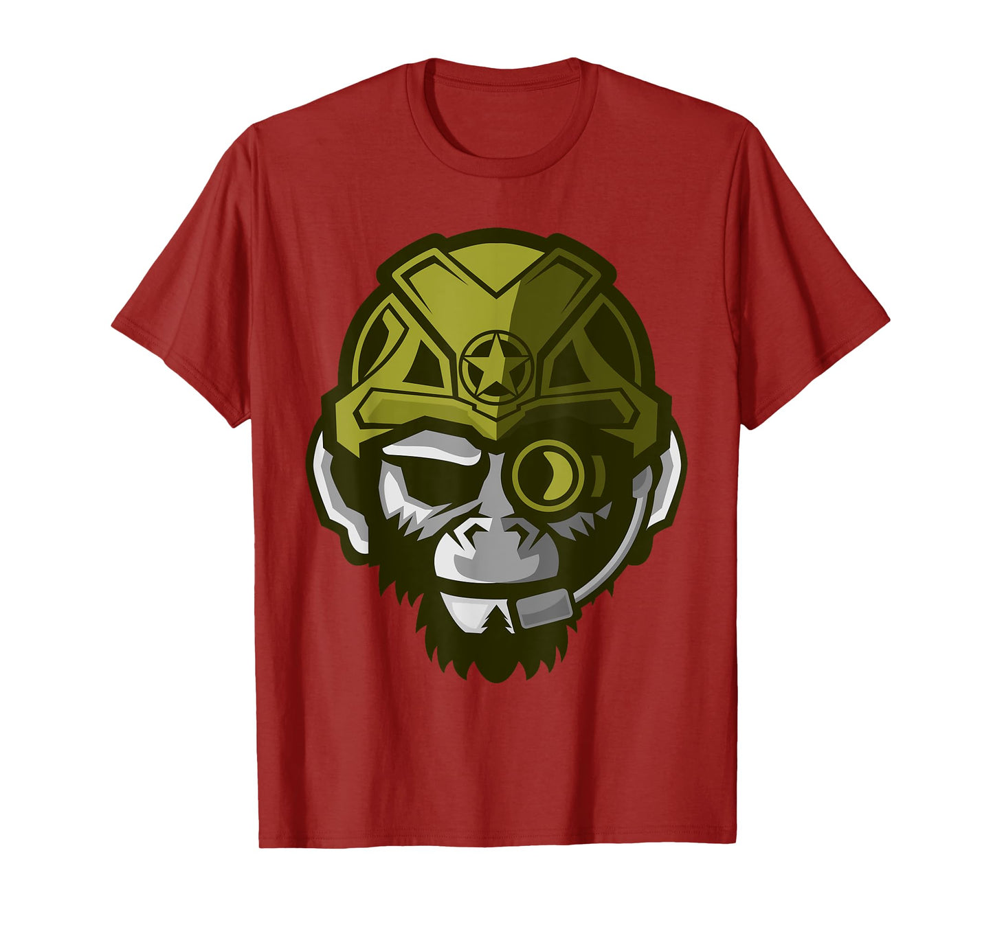 Group Leader Male Gorilla King Of The Beasts Gorilla Army T-Shirt
