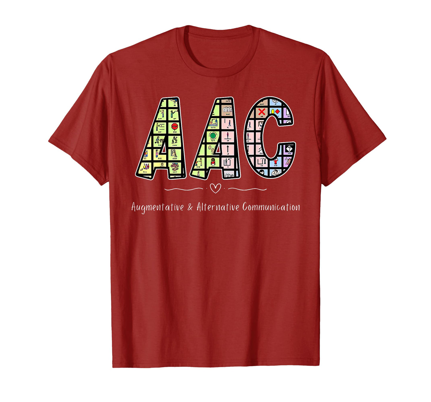 Retro AAC Augmentative & Alternative Communication SPED Team T-Shirt