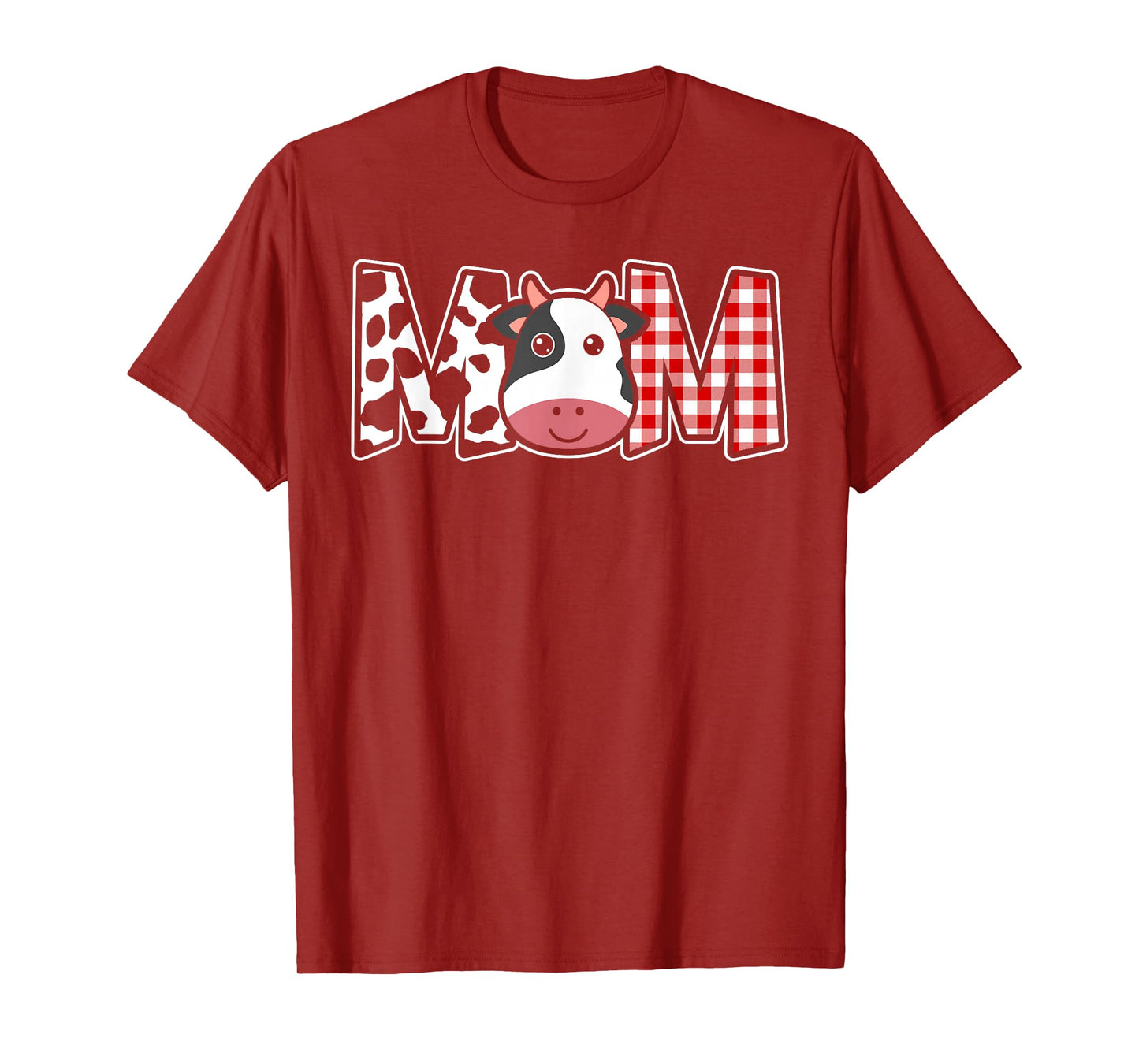 Cow Mom or Dad Birthday Farm Birthday Party T-Shirt
