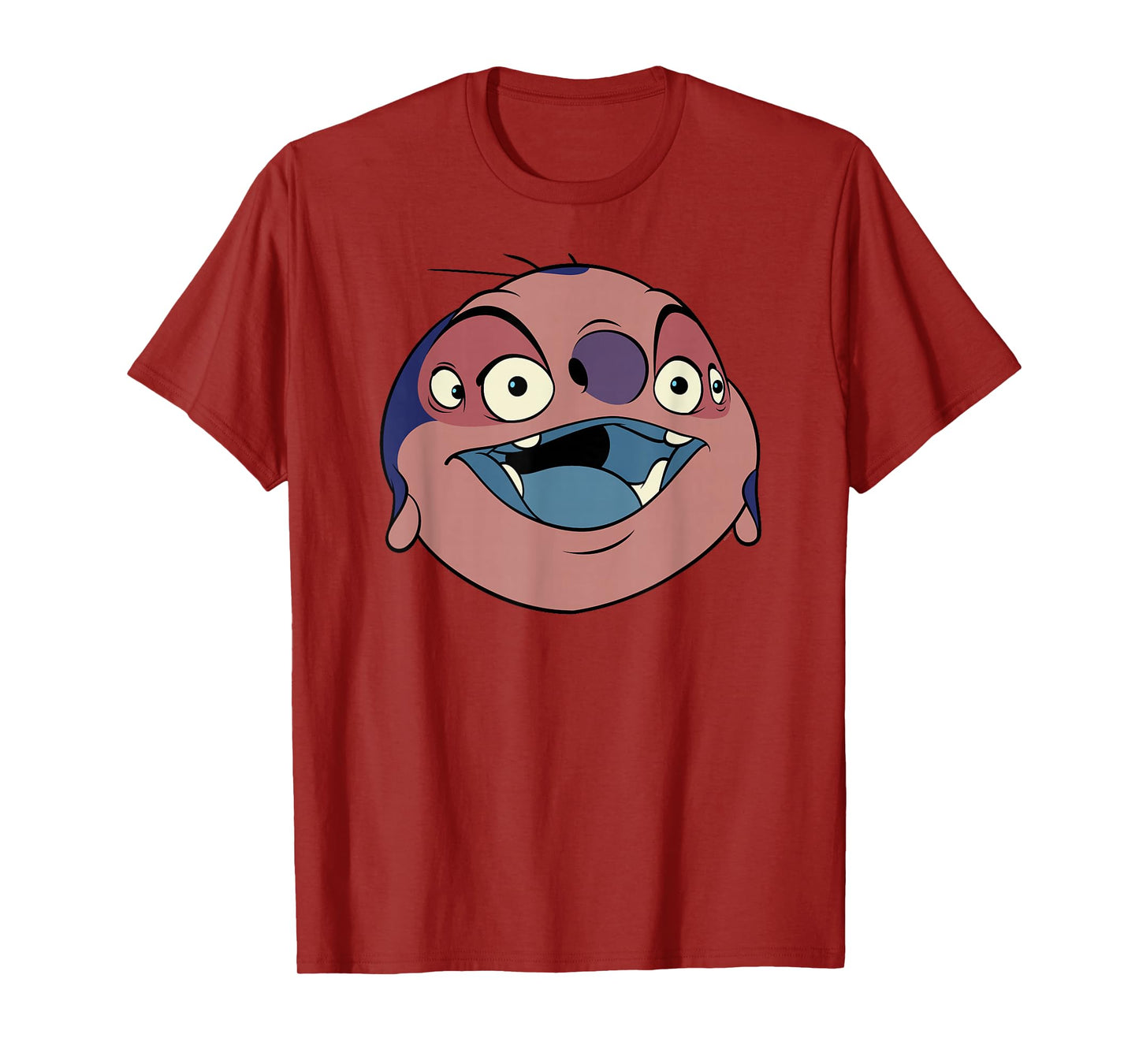 Disney Lilo & Stitch Jumba Jookiba Smiling Big Face Costume T-Shirt