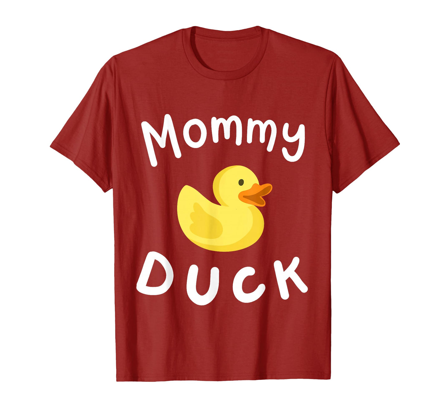 Mommy Duck Birthday Rubber Duck Lover Family Matching Women T-Shirt
