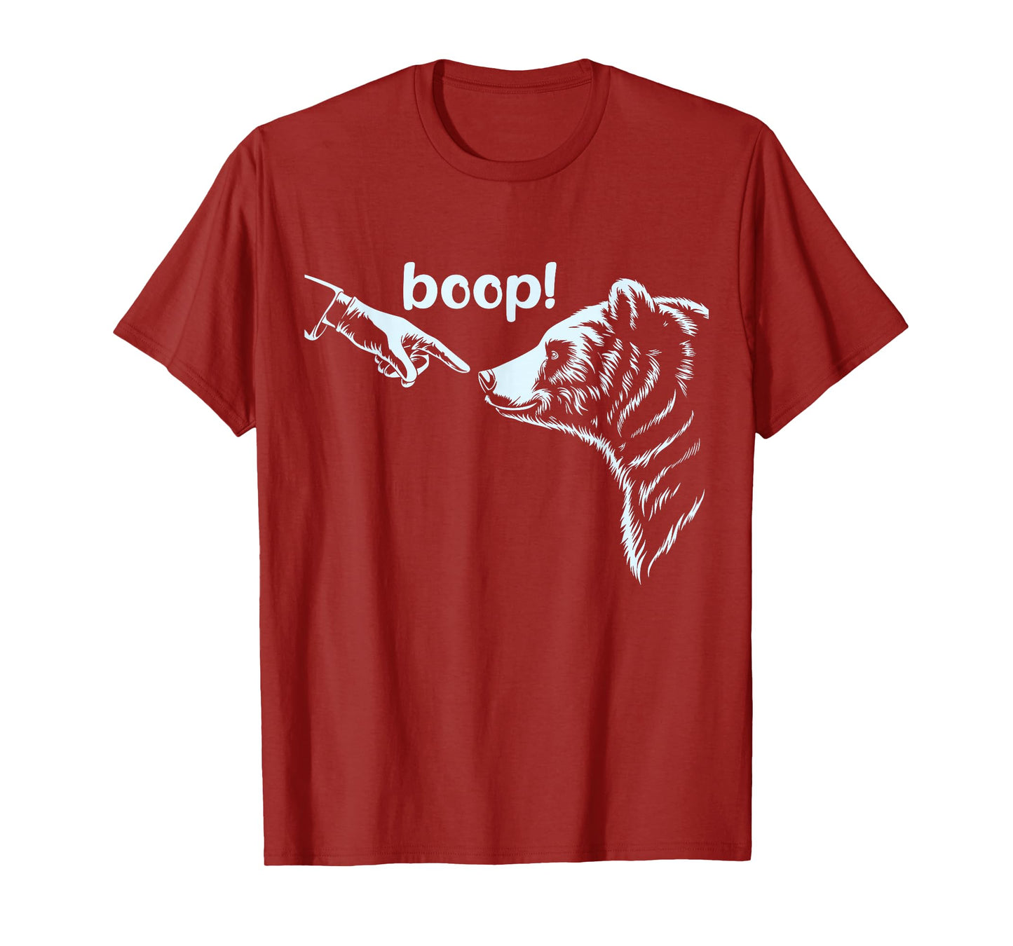 National Park Bear Boop Bear Nose Boop Bear T-Shirt