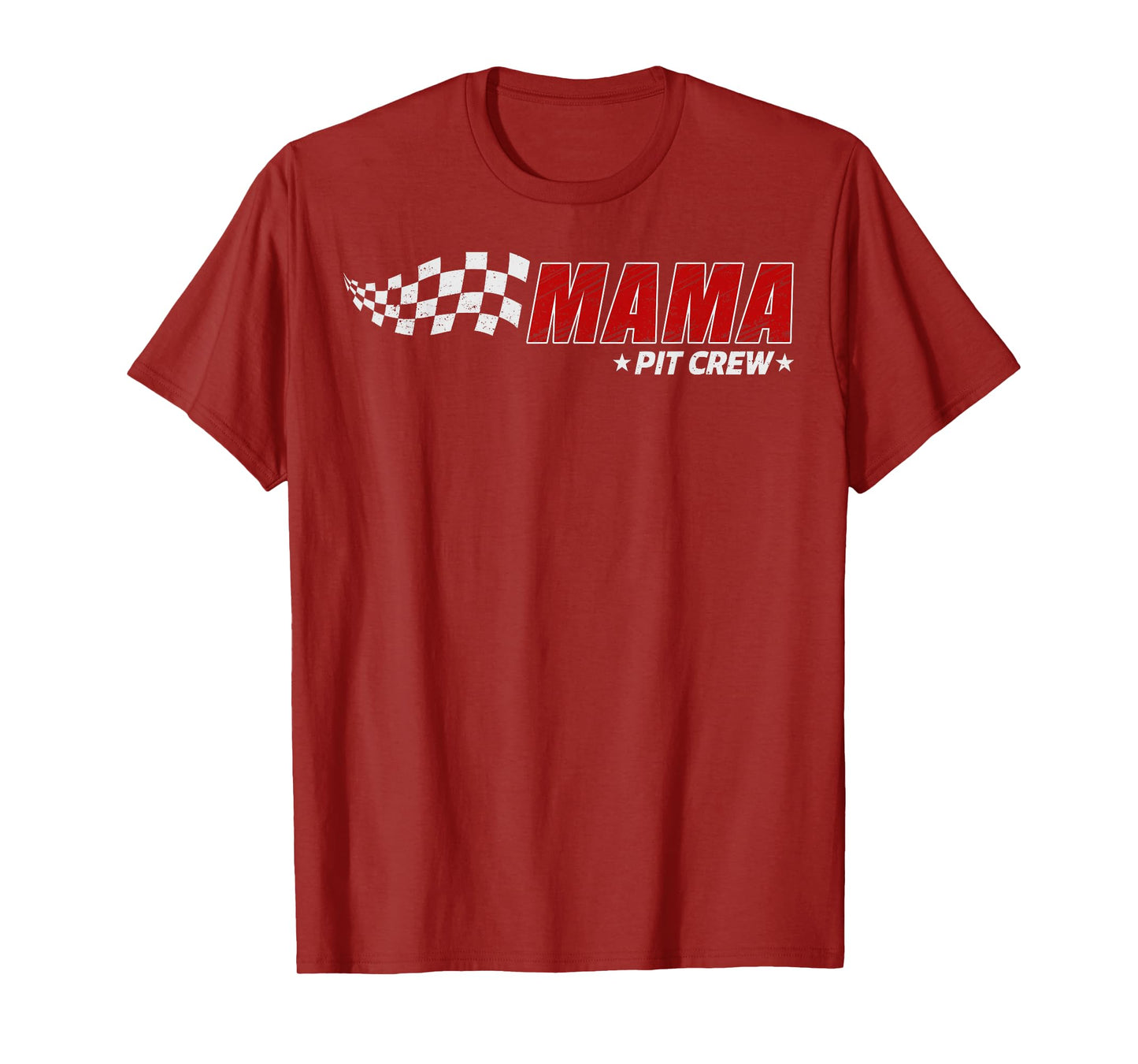 Mama Pit Crew Race Car Birthday Family Matching Pit Crew T-Shirt