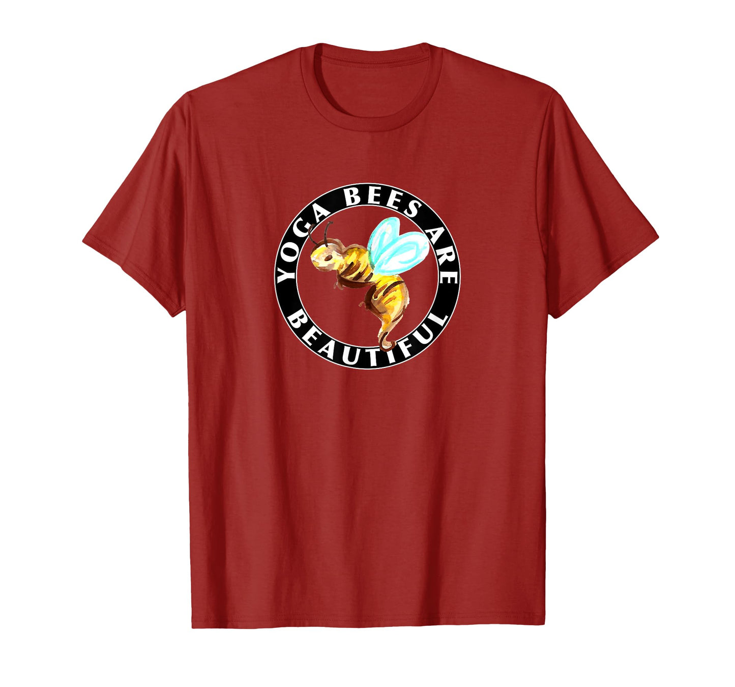Yoga Bees logo T-Shirt