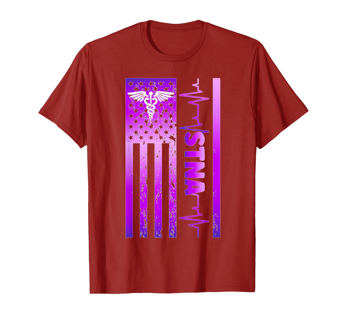 STNA US Flag State Tested Nursing Assistant T-Shirt