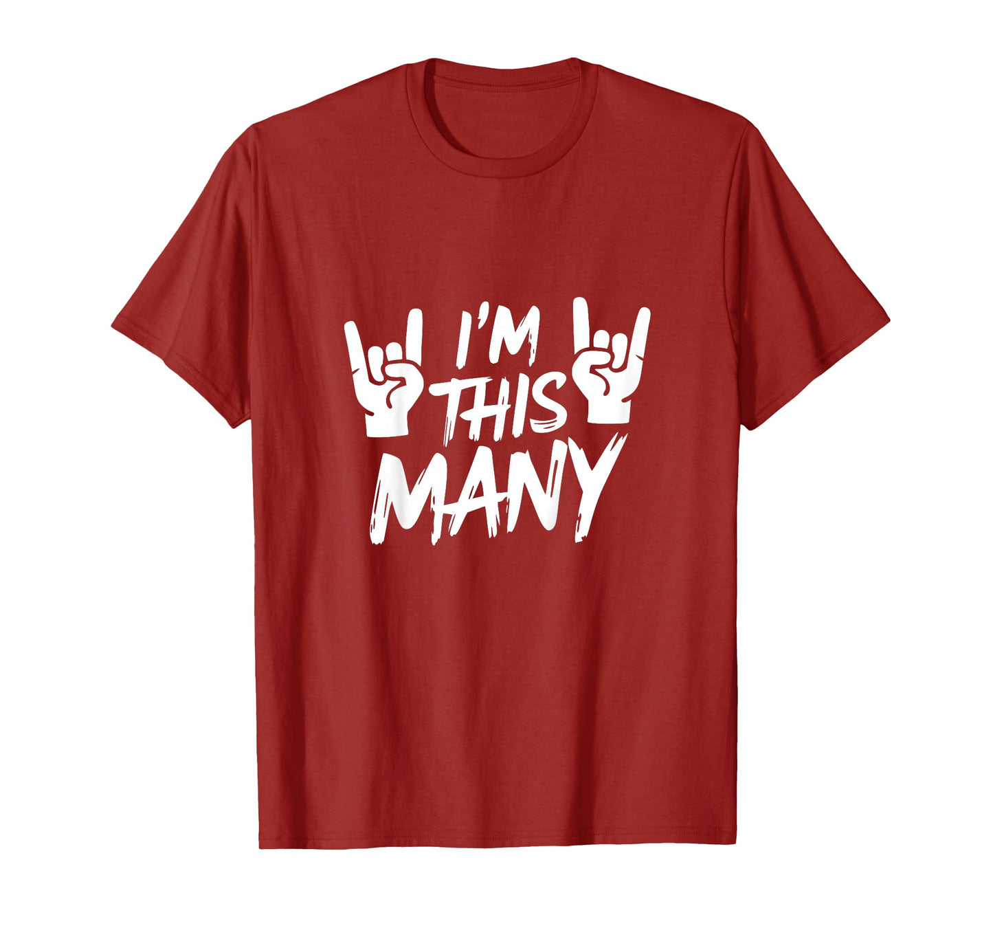 Kids 4th Birthday Boy Girl Four Age 4 Year Old Son Rock Party T-Shirt