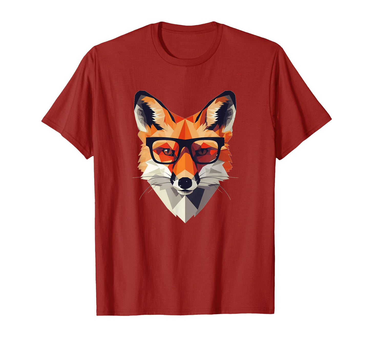 A stylish fox wearing spectacles T-Shirt