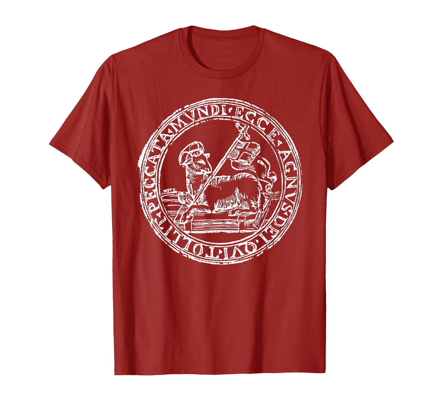 Agnus Dei Lamb God Christian Symbol T-Shirt