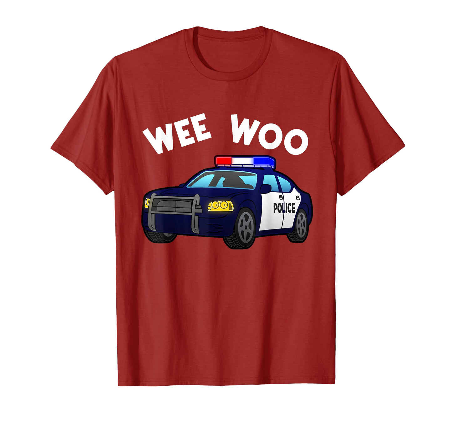 Funny Police Officer Art For Men Women Kids Boys Cop Police T-Shirt