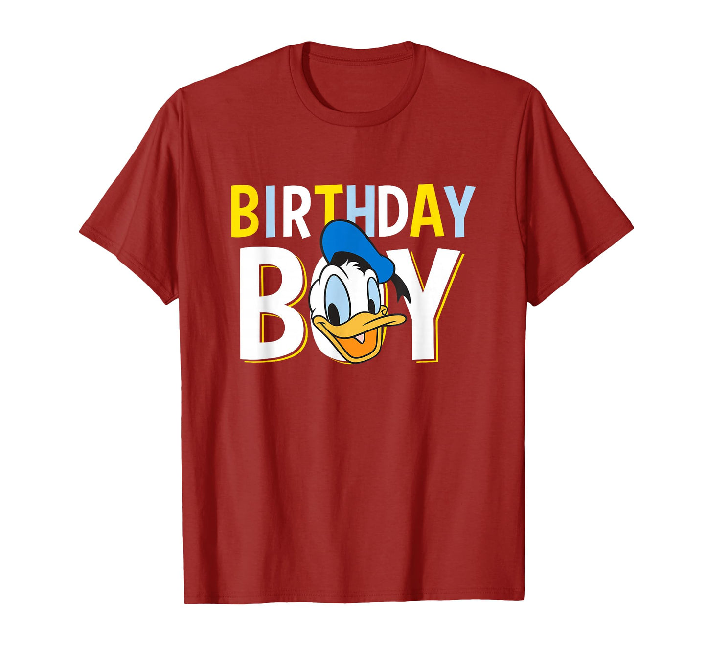 Disney Mickey And Friends Birthday Boy Vintage Donald Duck T-Shirt
