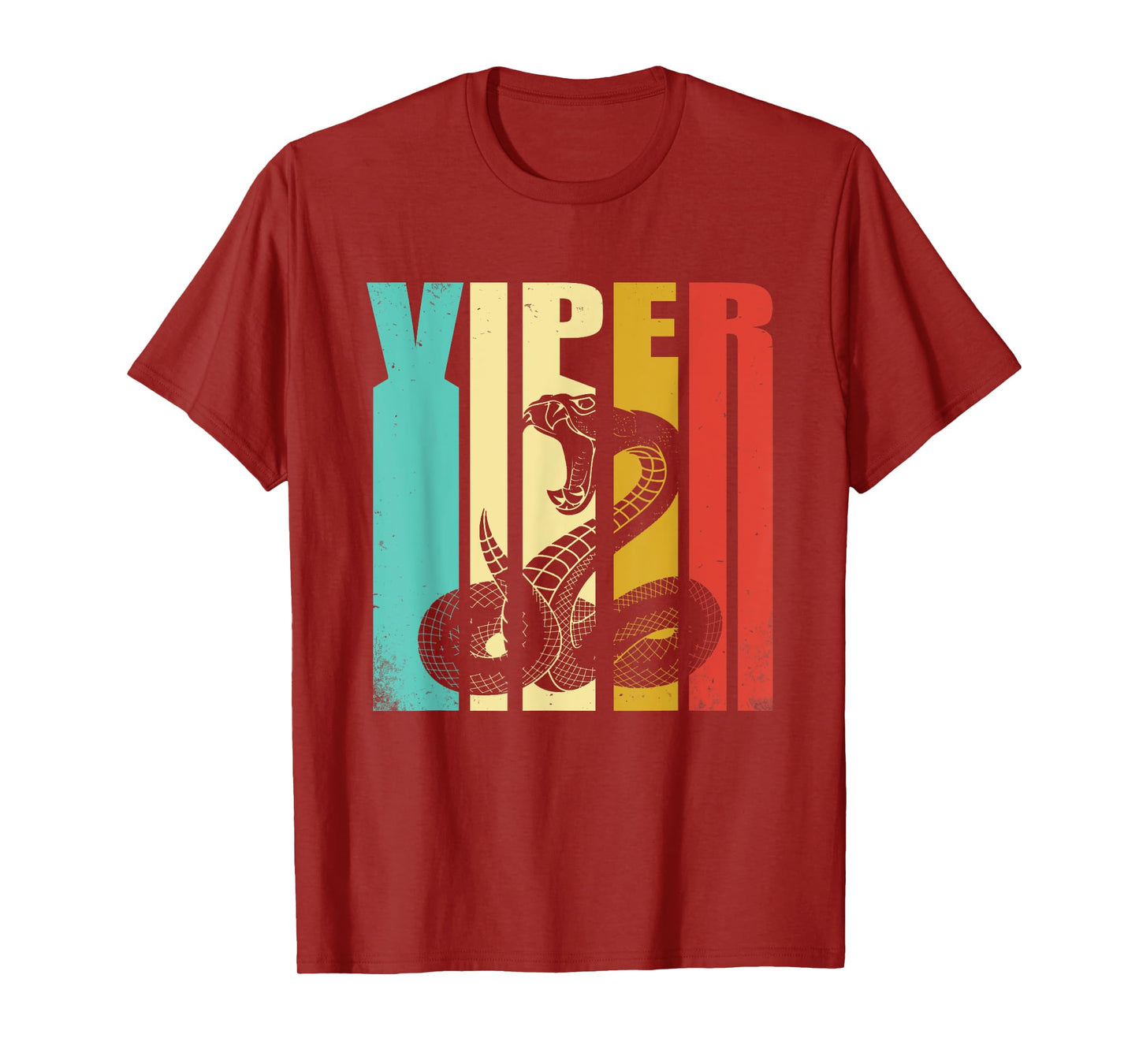 Vintage Viper Shirt Snake T-Shirt