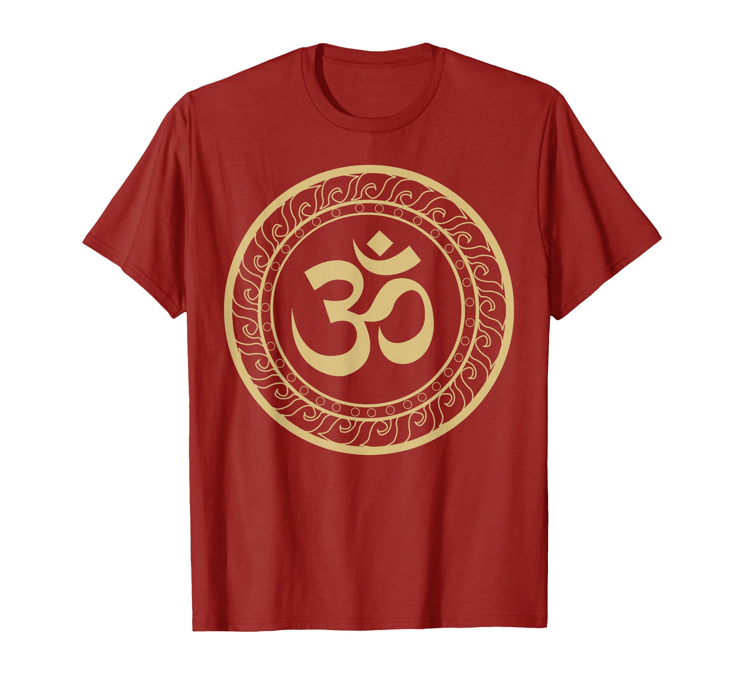 Om Ohm Aum Symbol Spiritual Yoga T-Shirt