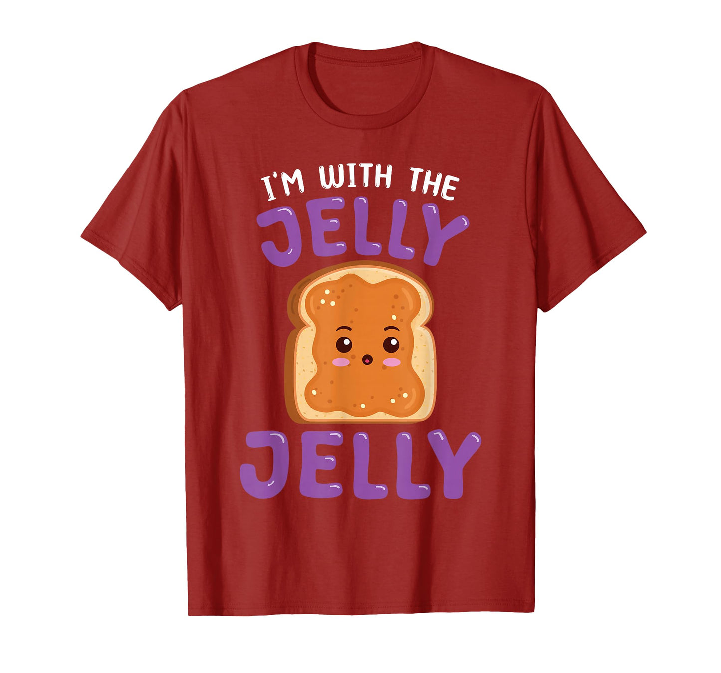 Peanut Butter-Jelly Funny Matching Couple Best Friend T-Shirt