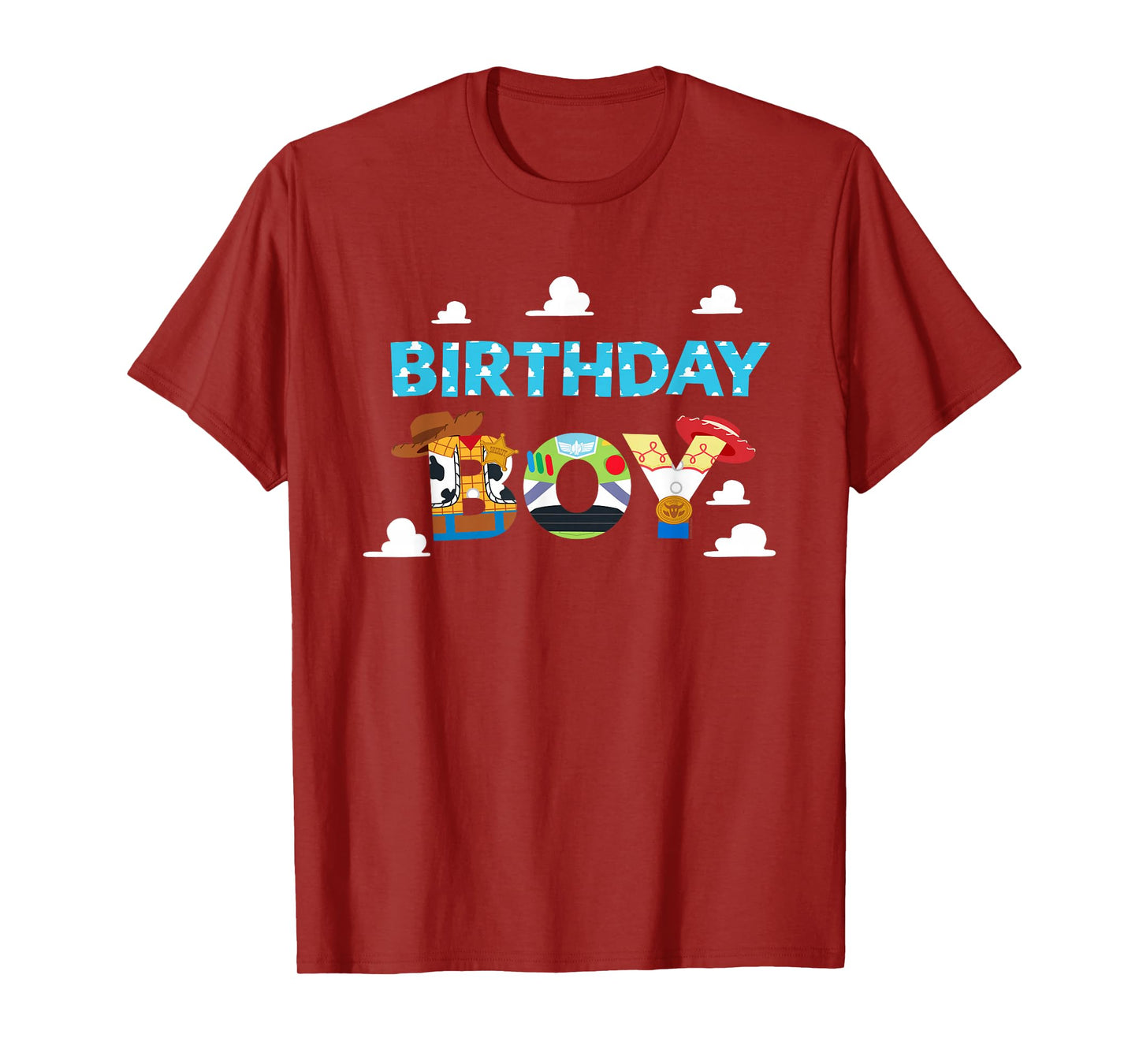 Disney and Pixar’s Toy Story Clouds Birthday Boy T-Shirt