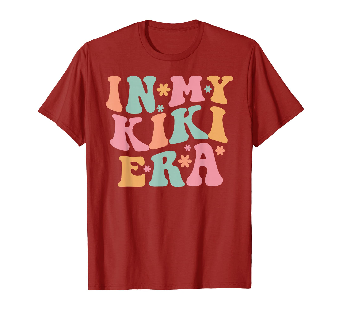 Retro Groovy In My Kiki Era Happy Mother's Day T-Shirt